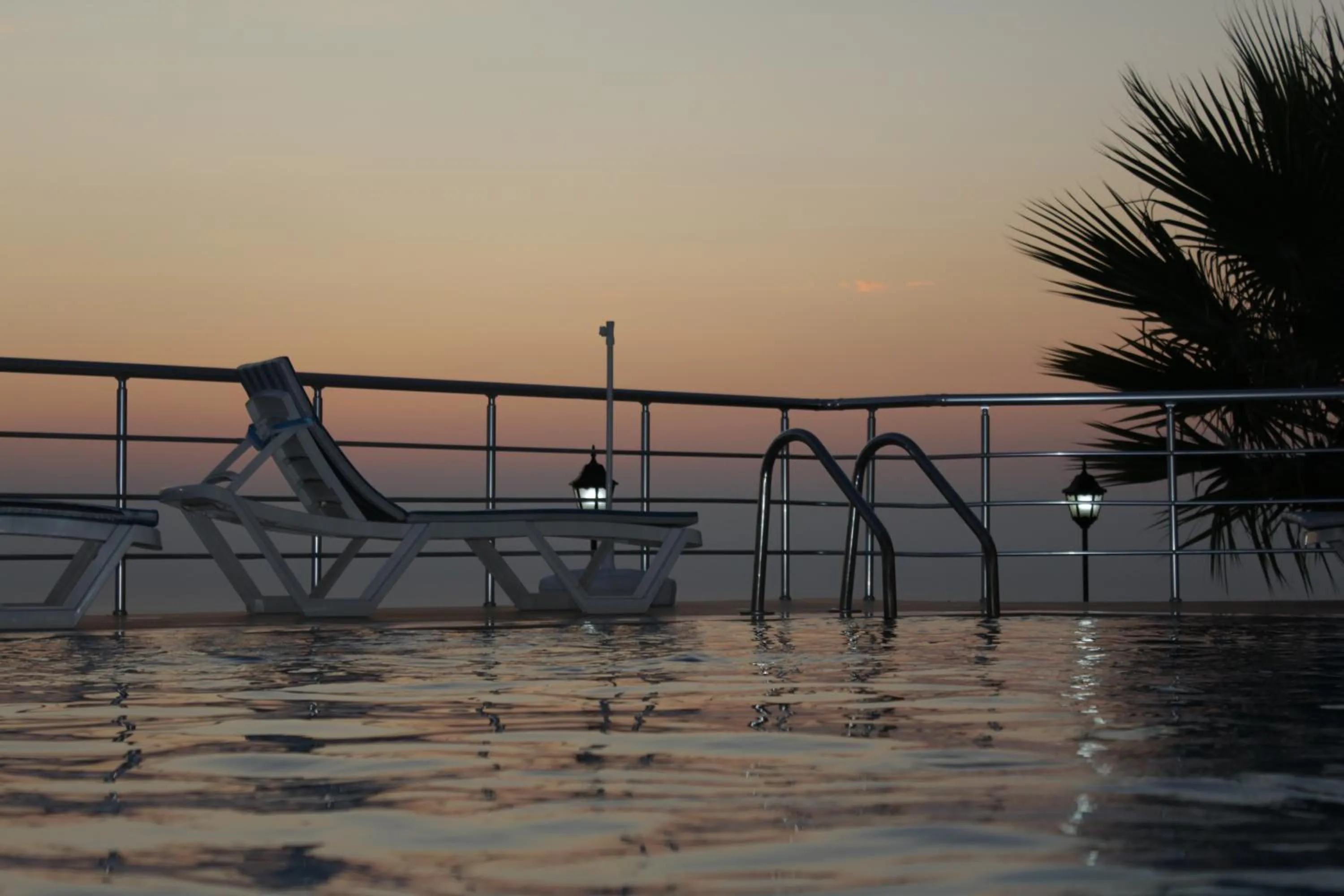 Sunrise in Blue Lagoon Village