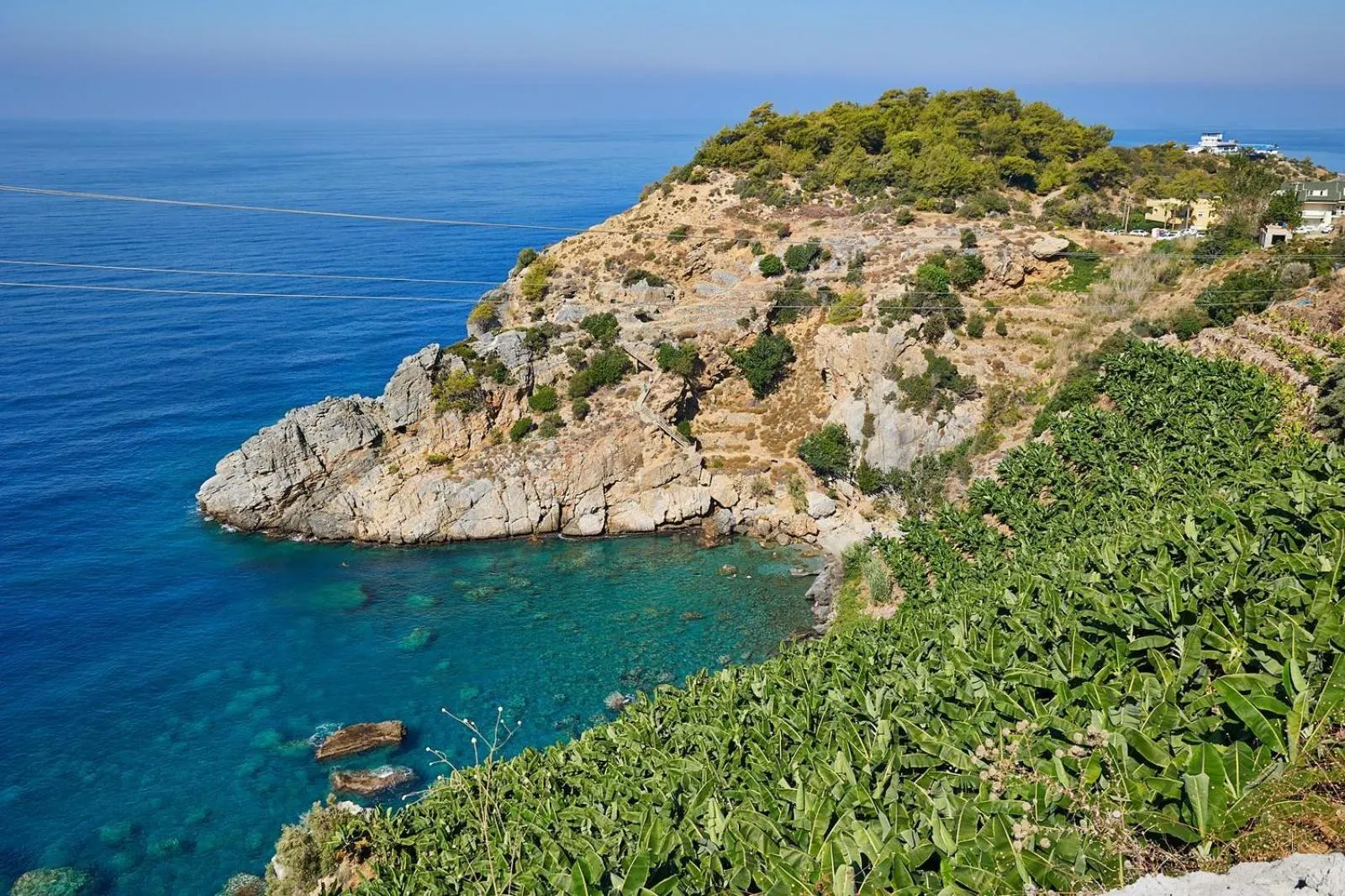 Natural landscape in Blue Lagoon Village