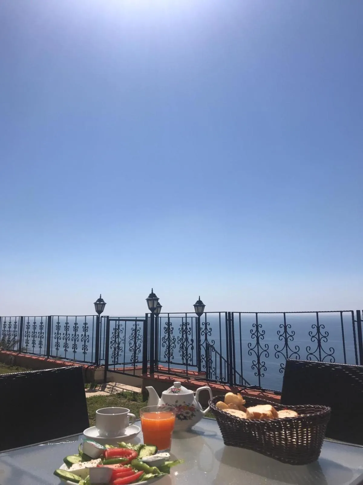 Continental breakfast in Blue Lagoon Village