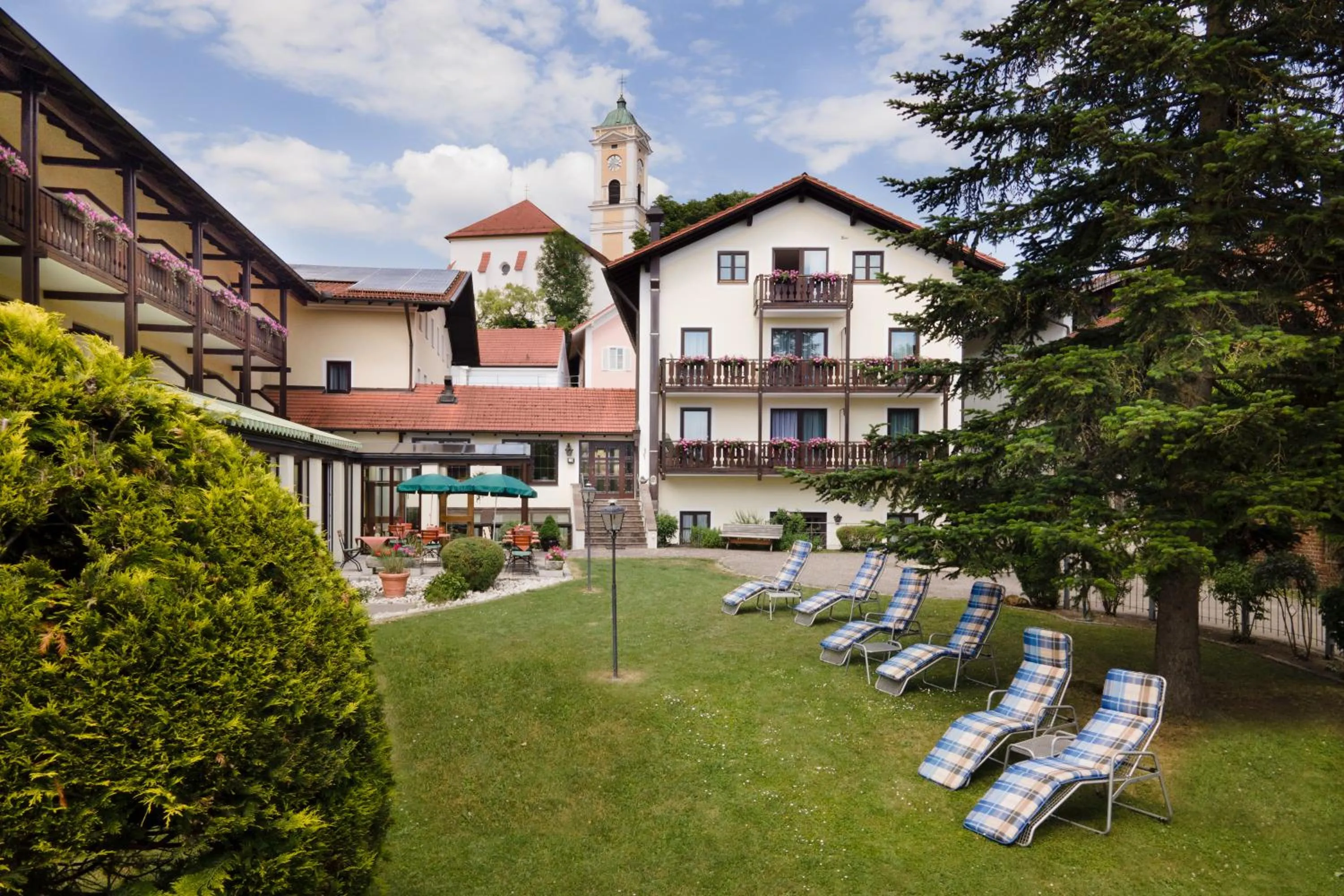 Garden in Gräfliches Hotel Alte Post
