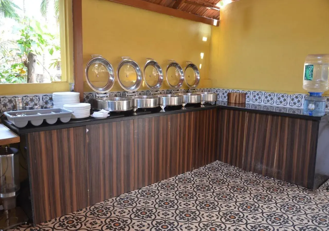 Buffet breakfast in Tangerine Boutique Resort Buffet breakfast in Tangerine Boutique Resort