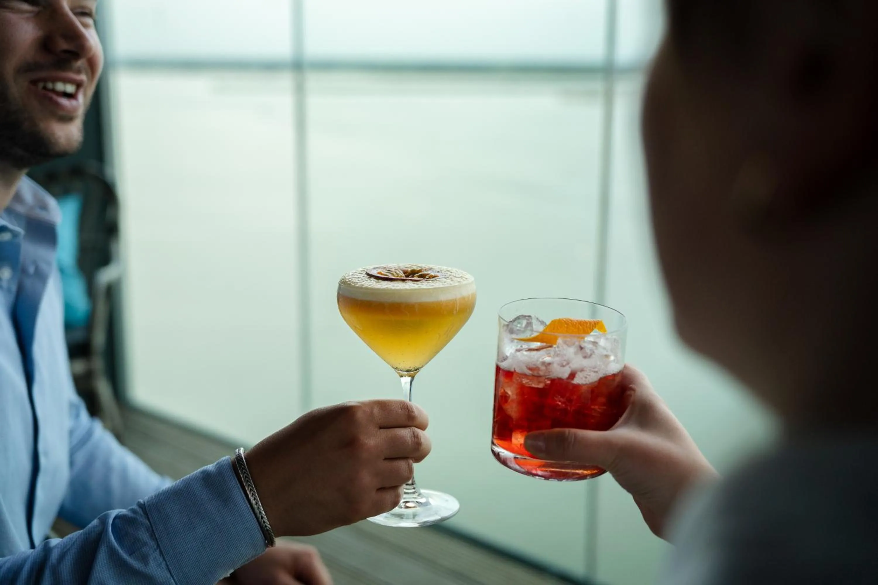 Drinks in Four Elements Hotel