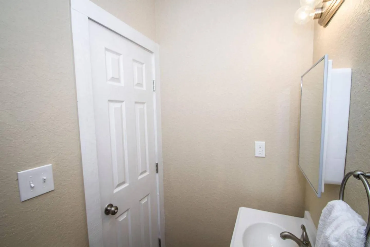 Bathroom in Hackberry St #B Renovated 2BR Near Downtown SA