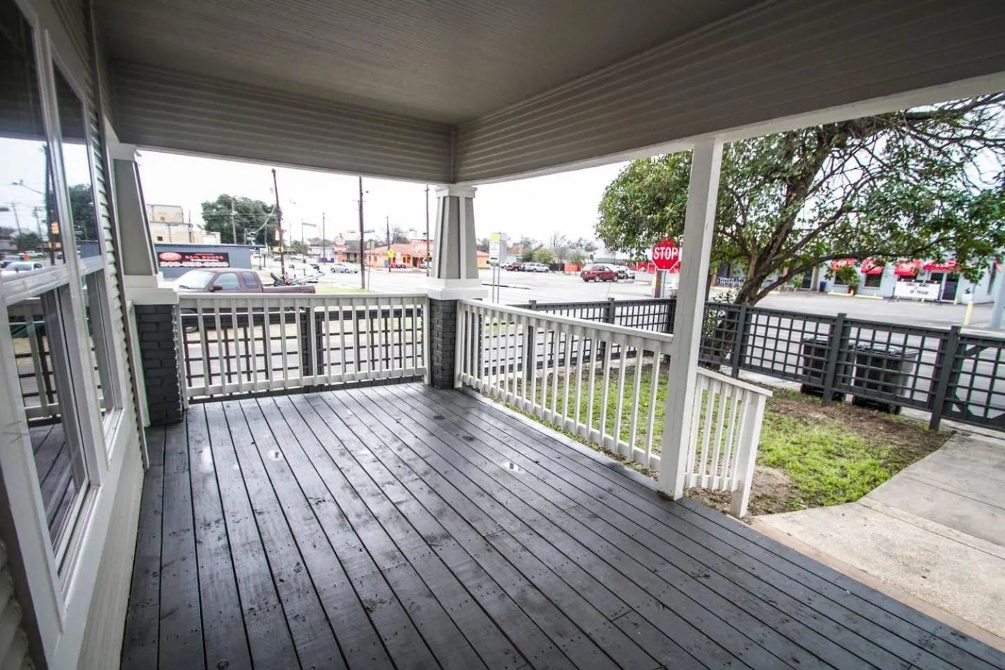 Balcony/Terrace in Hackberry St #B Renovated 2BR Near Downtown SA