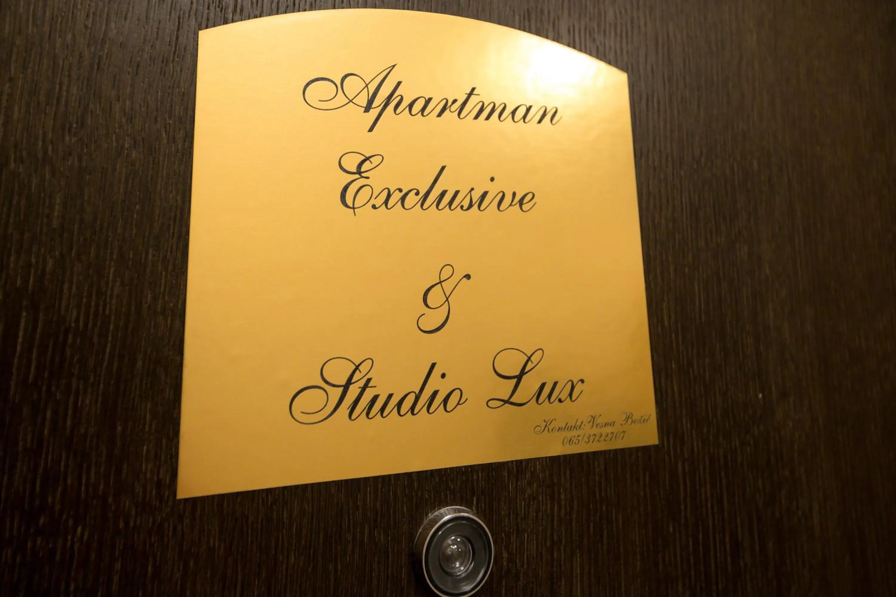 Apartment Exclusive and Studio
