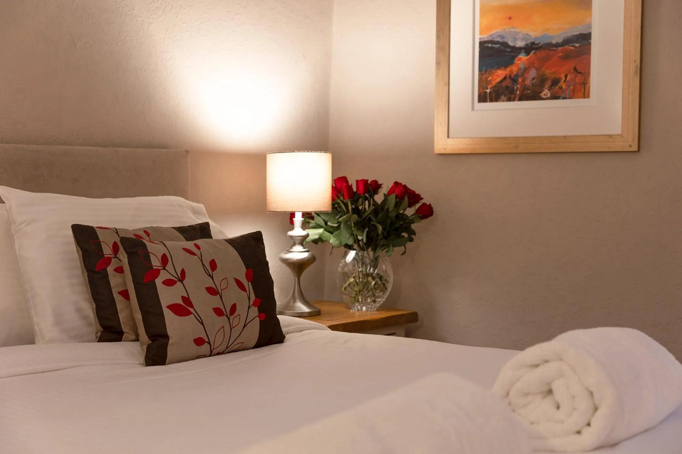 Bed in Loch Leven Hotel & Distillery