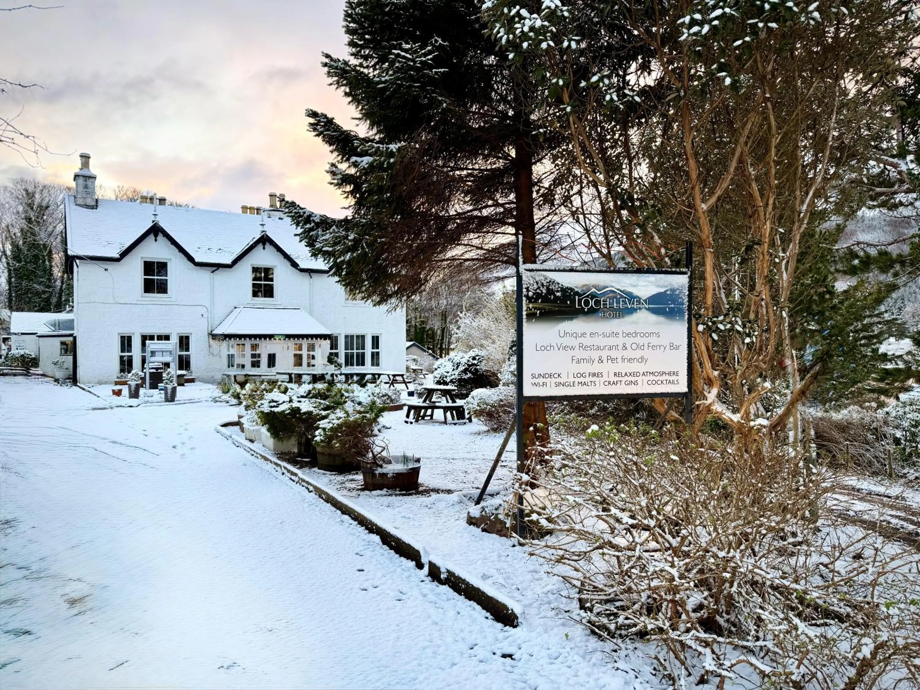 Property building in Loch Leven Hotel & Distillery