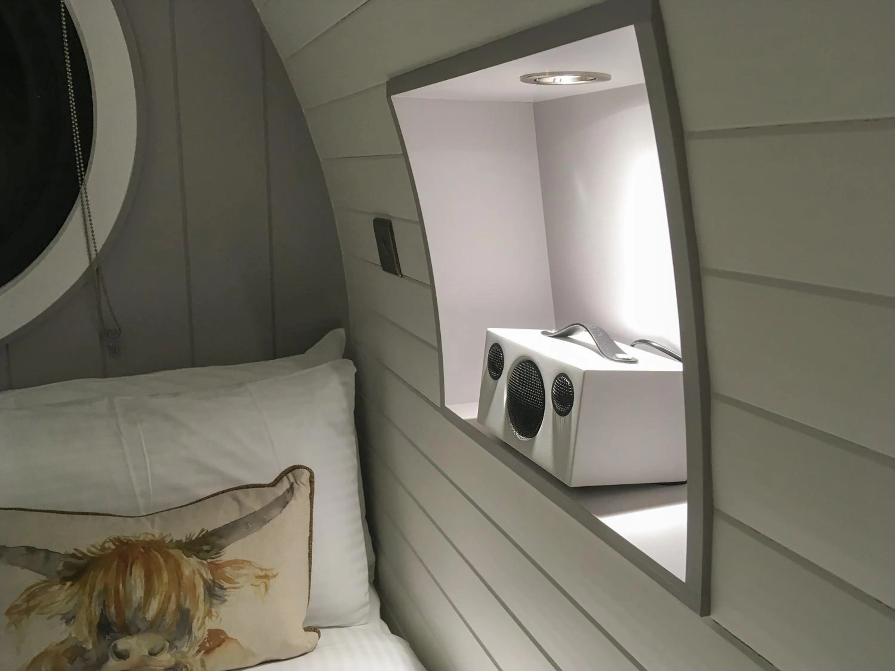 Bed in Loch Leven Hotel & Distillery