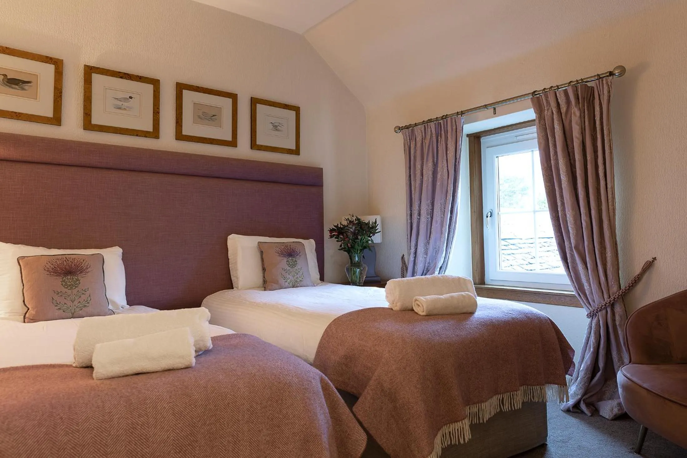 Bed in Loch Leven Hotel & Distillery