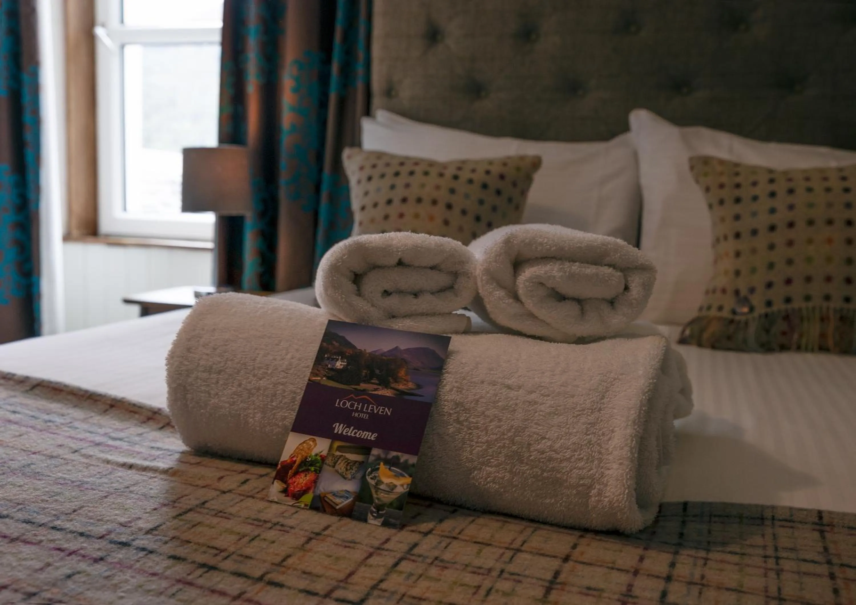 Bed in Loch Leven Hotel & Distillery