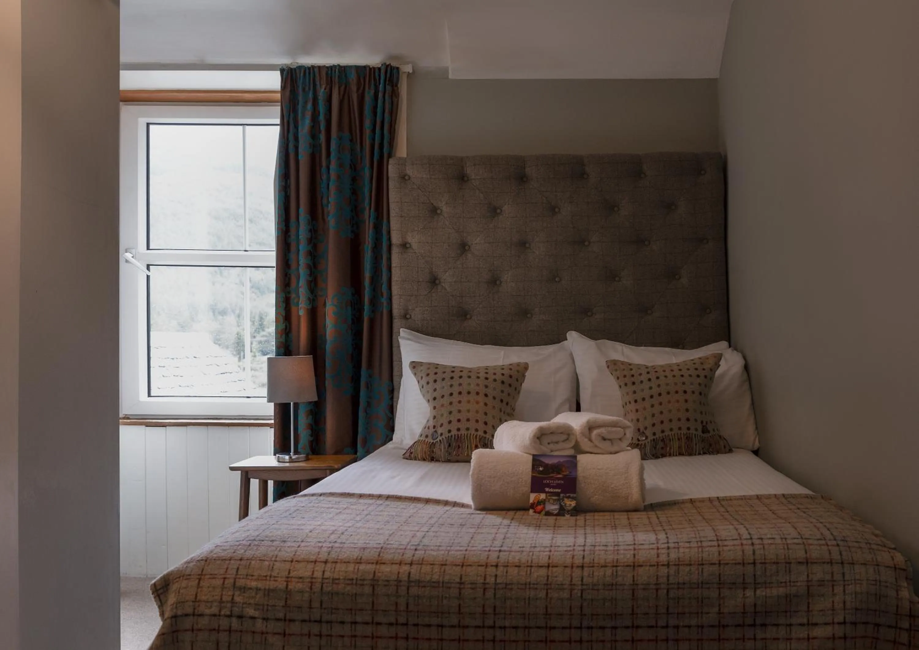 Bed in Loch Leven Hotel & Distillery