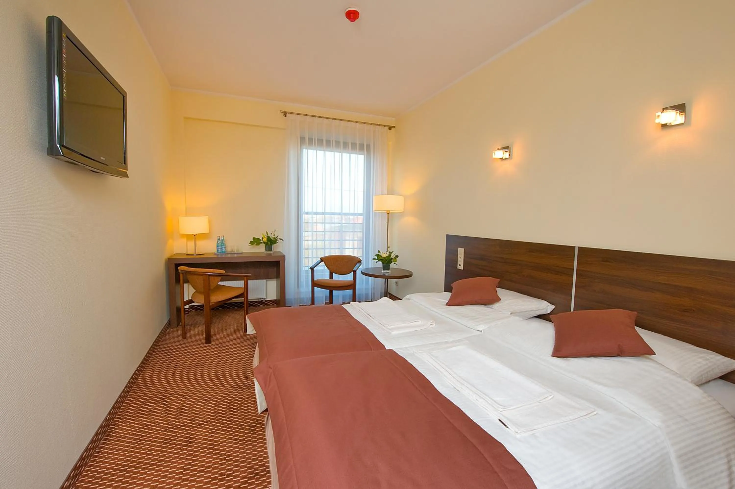 Bed in Hotel Cztery Brzozy Gdańsk Kowale