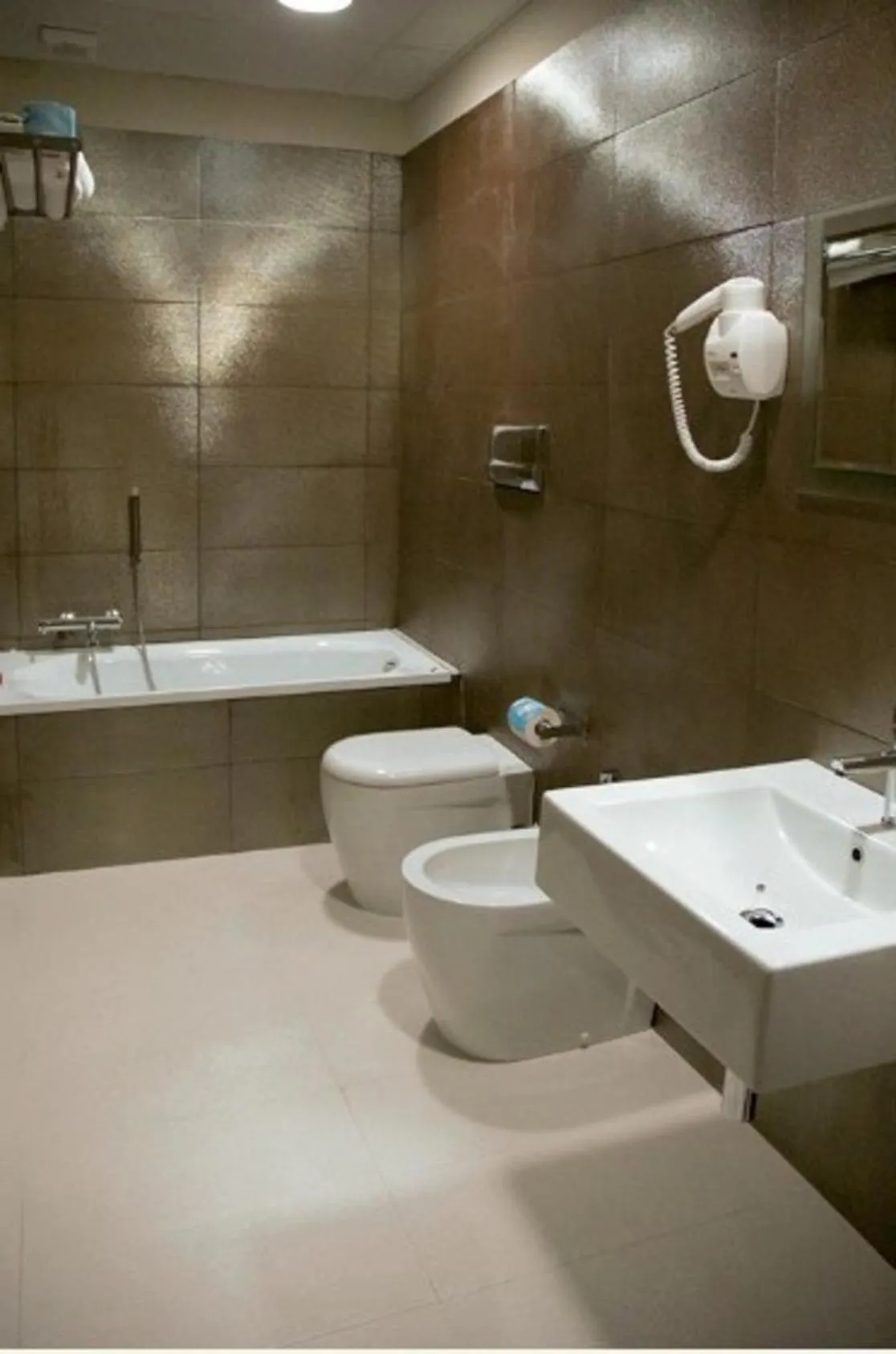 Bathroom in Hotel Novelli