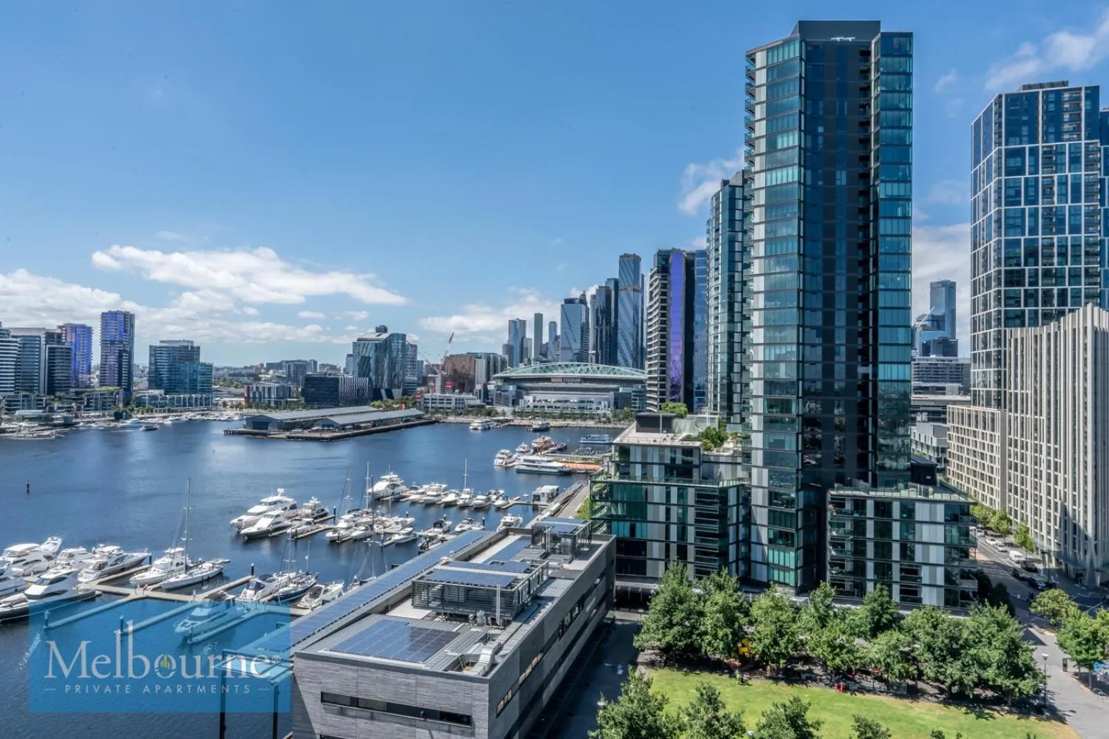 City view in Melbourne Private Apartments - Collins Wharf Waterfront, Docklands