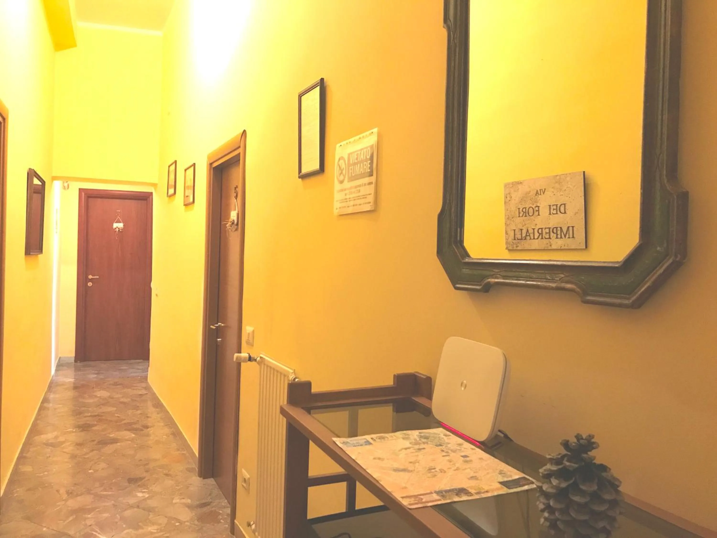 Seating area in San Daniele Bundi House