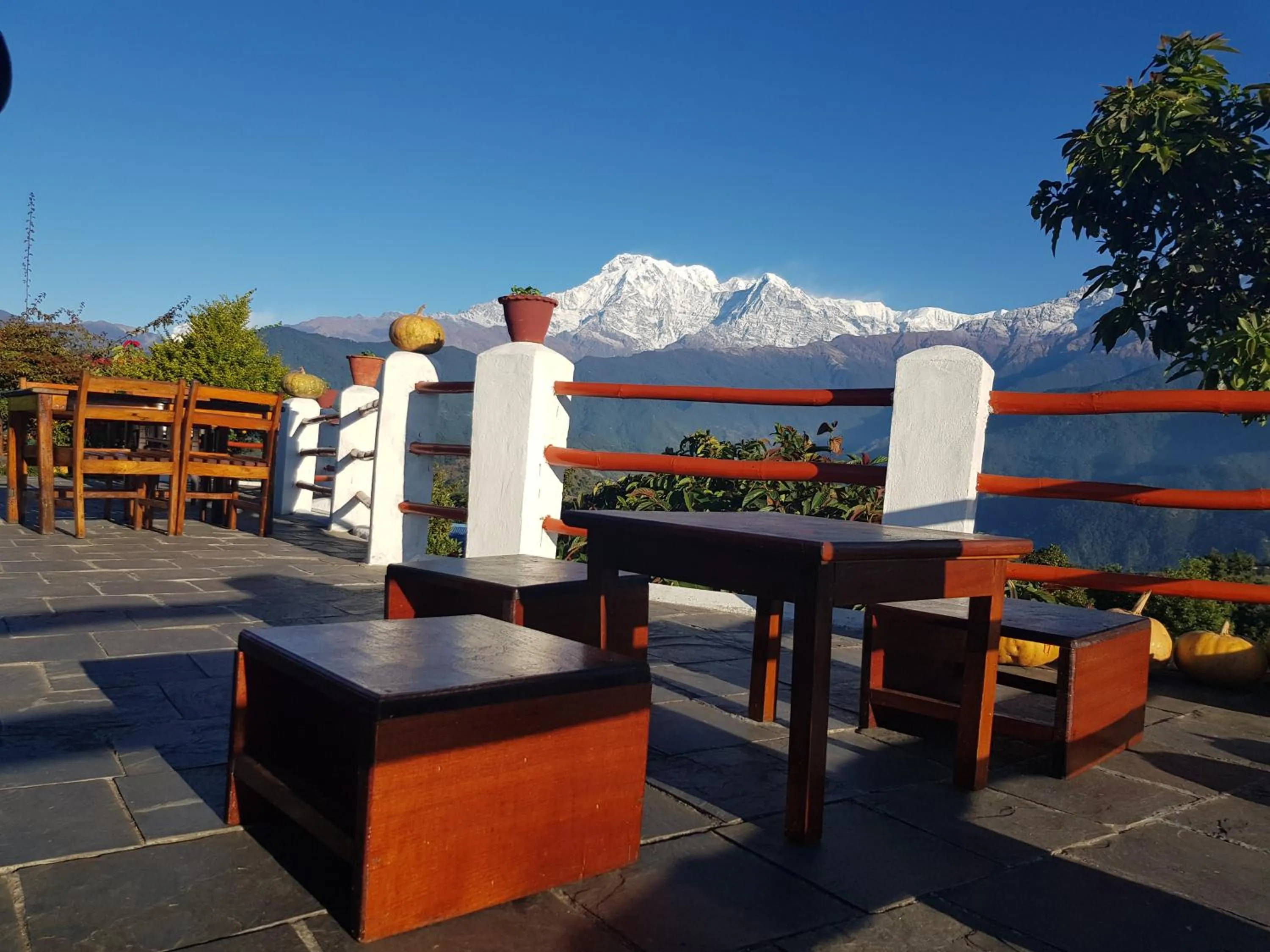 Balcony/Terrace in ES Deurali Resort