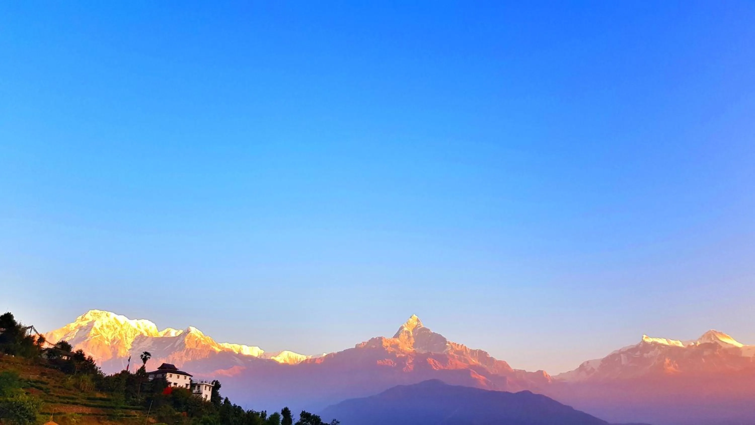 Mountain view in ES Deurali Resort