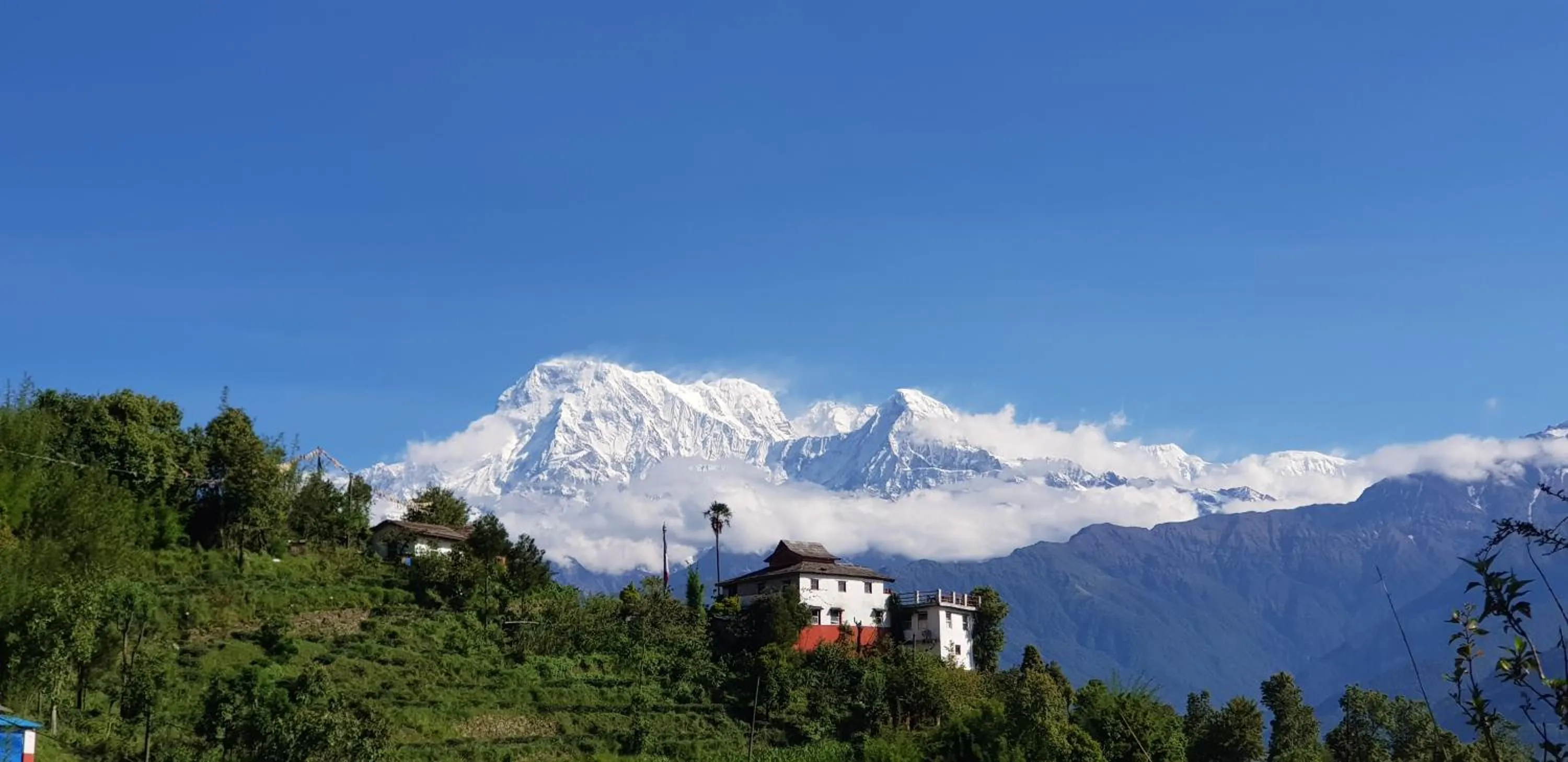 Natural landscape in ES Deurali Resort