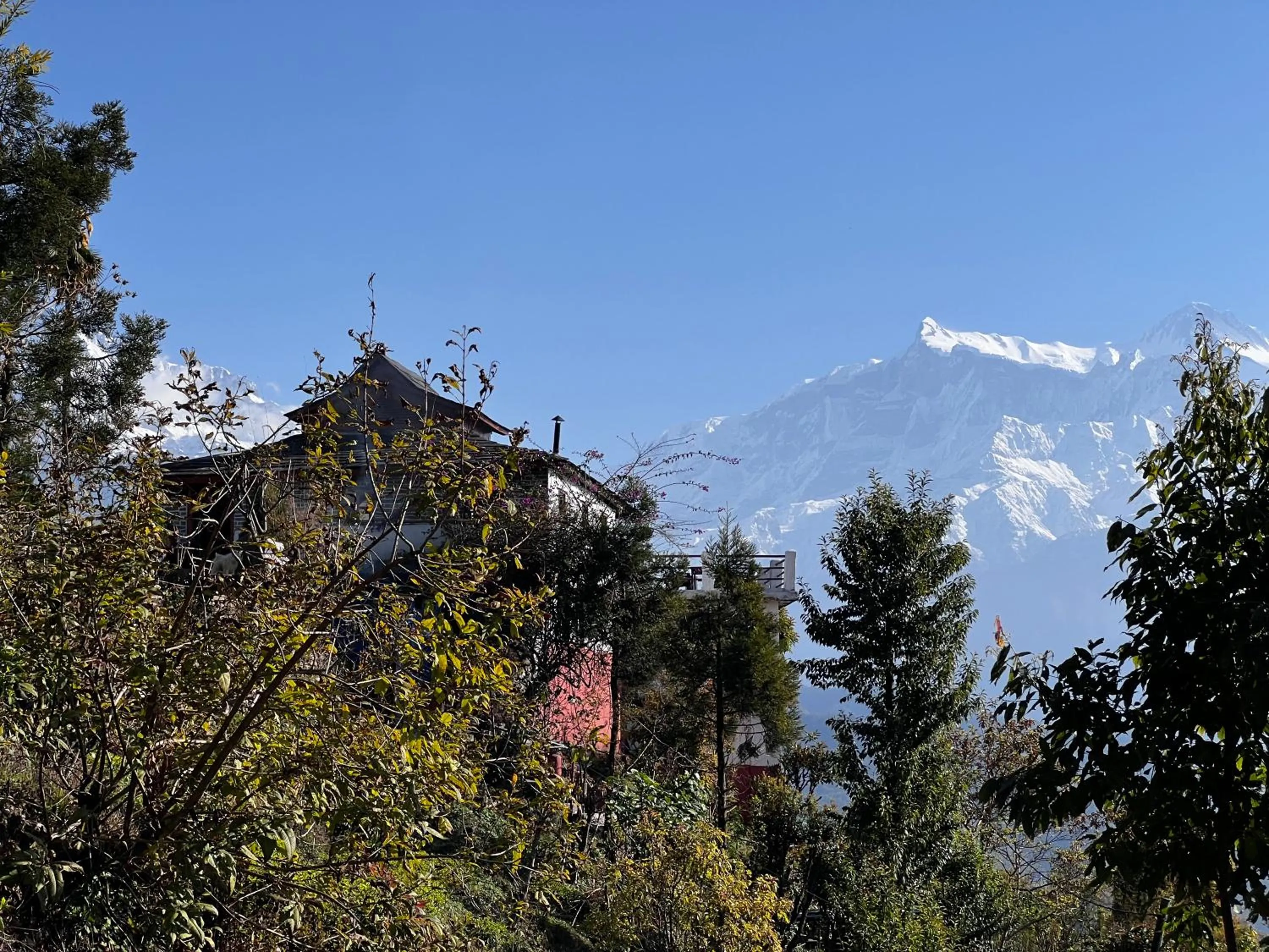 Natural landscape in ES Deurali Resort
