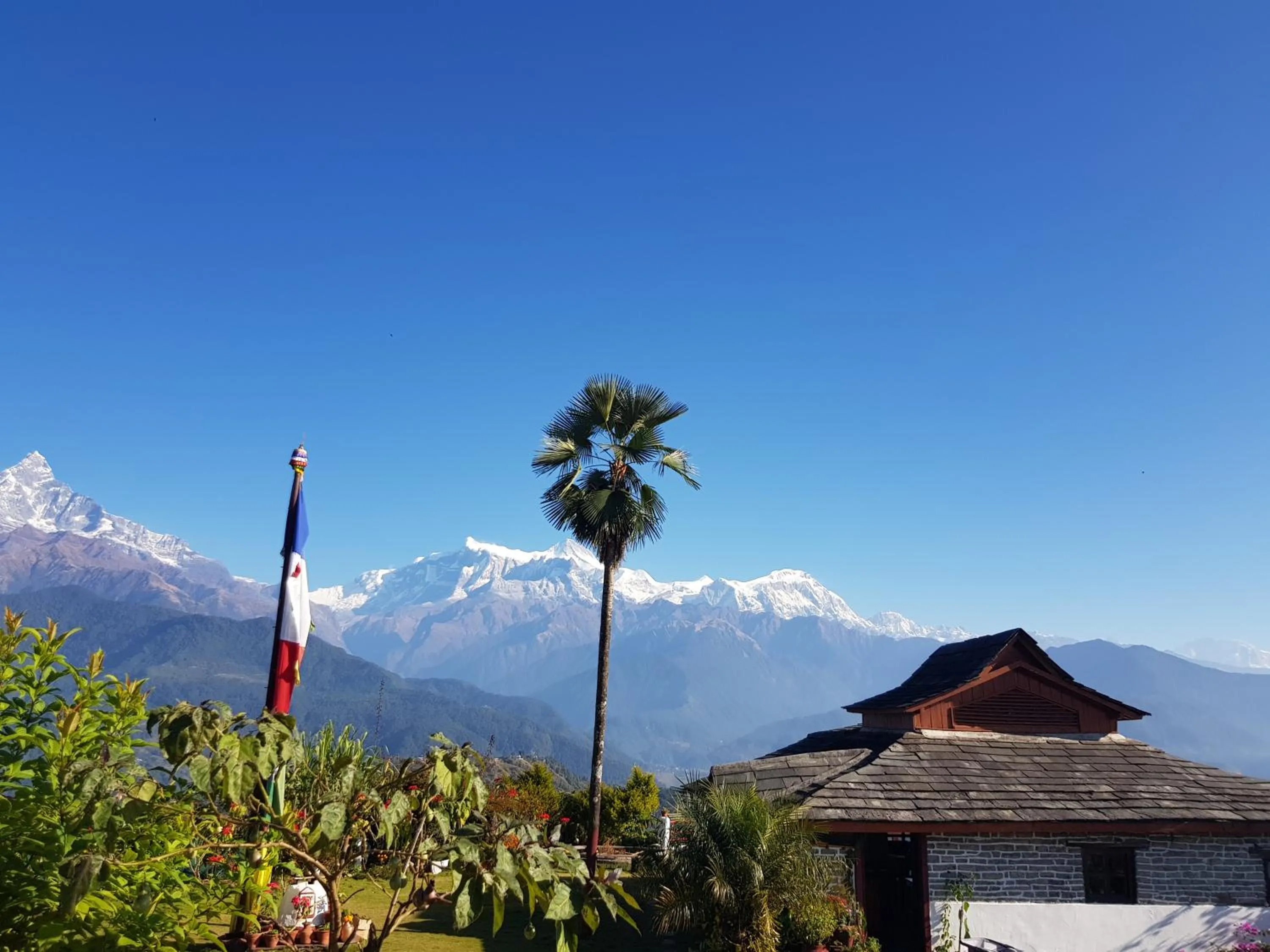 Mountain view in ES Deurali Resort