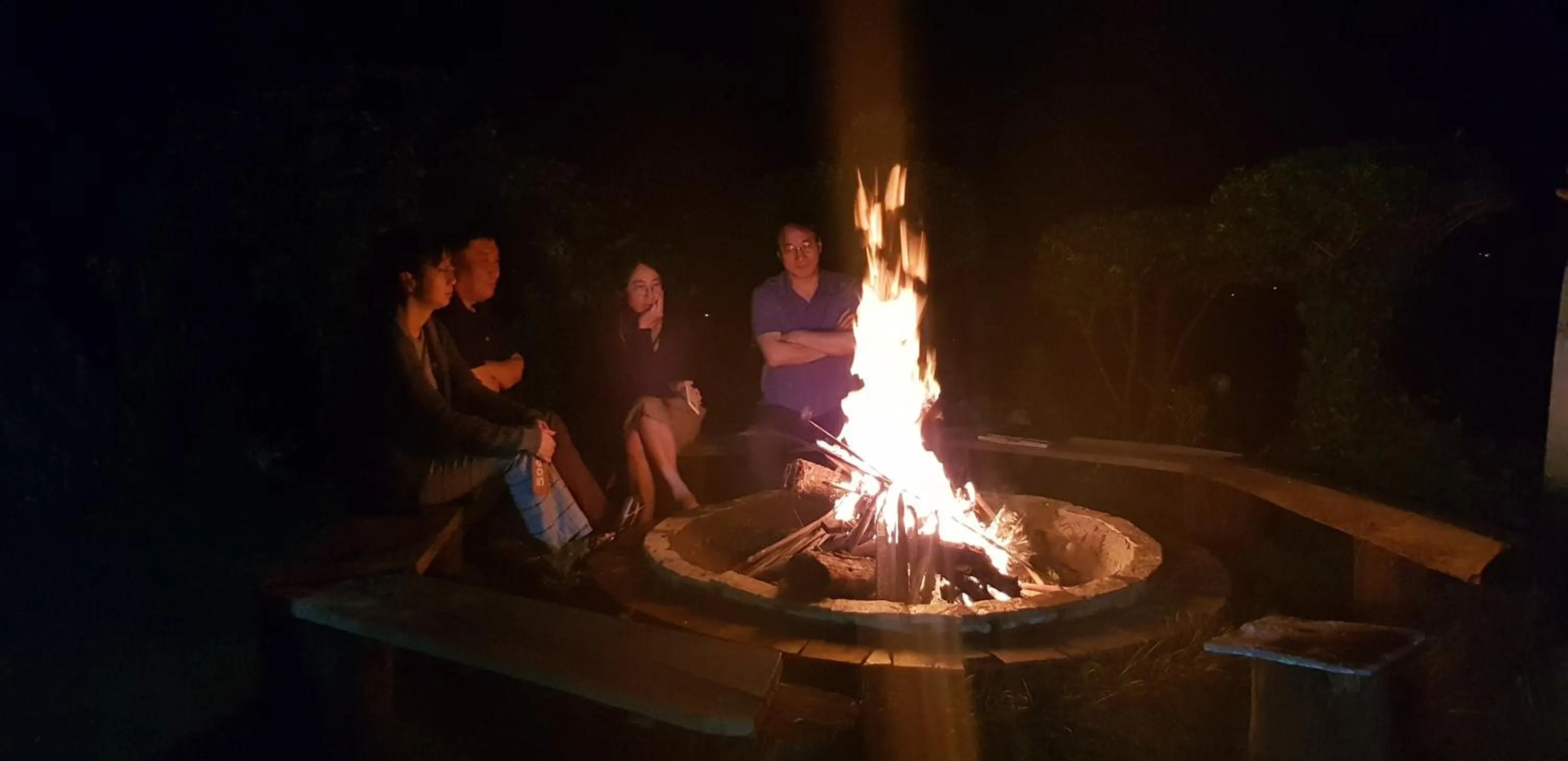 People in ES Deurali Resort