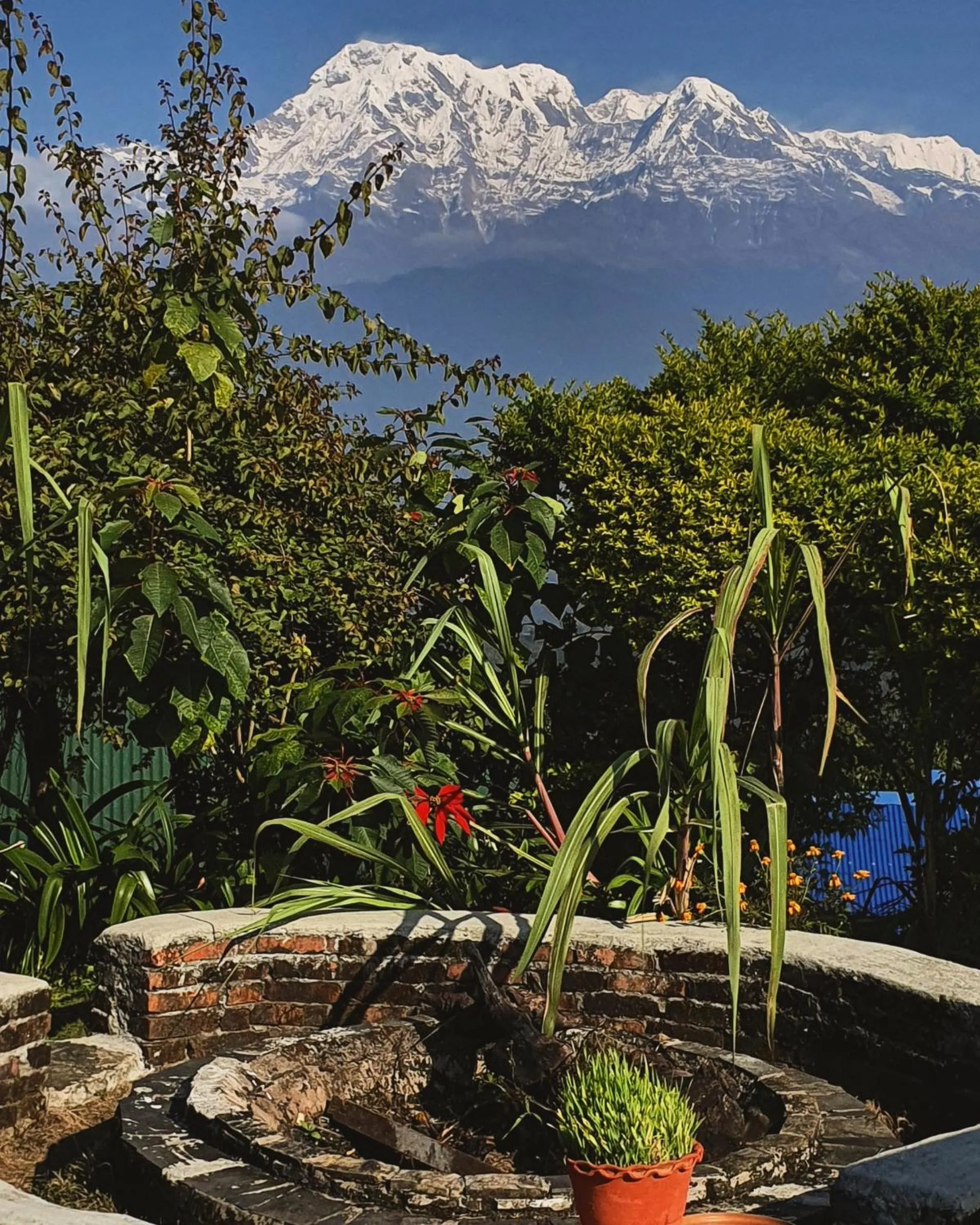 flat iron in ES Deurali Resort