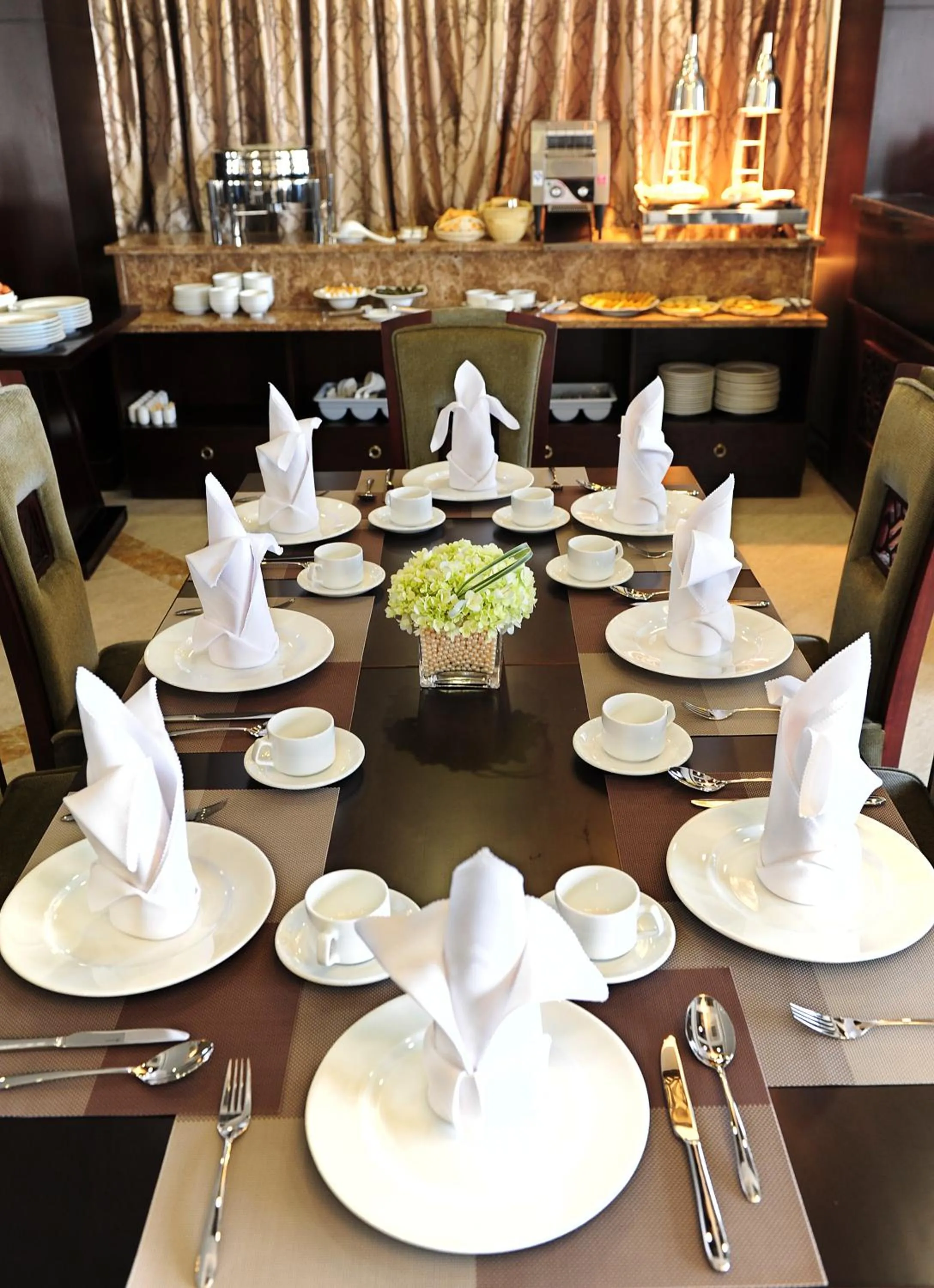Dining area in Moonlight Hotel Hue