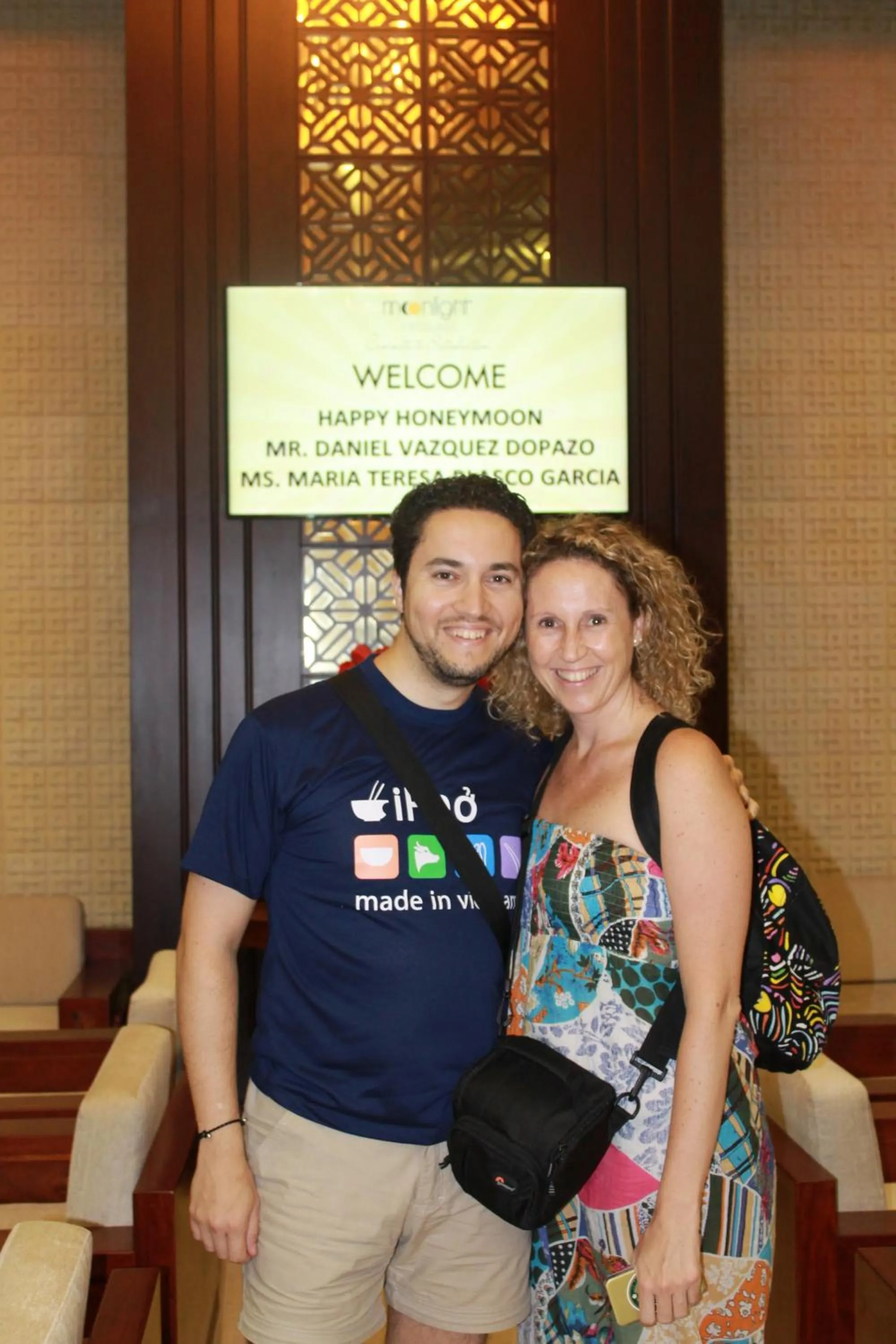 People in Moonlight Hotel Hue