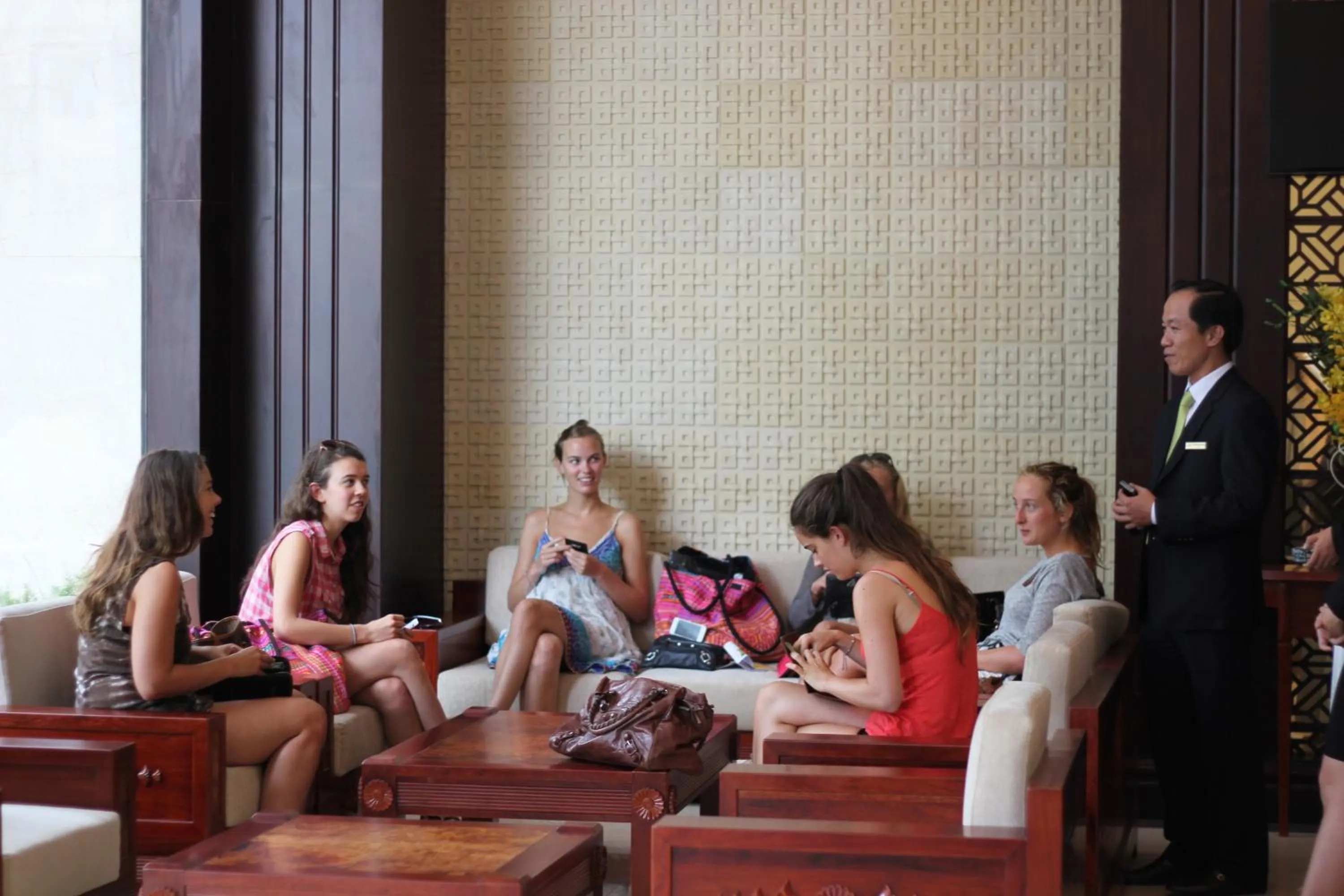Lobby or reception in Moonlight Hotel Hue