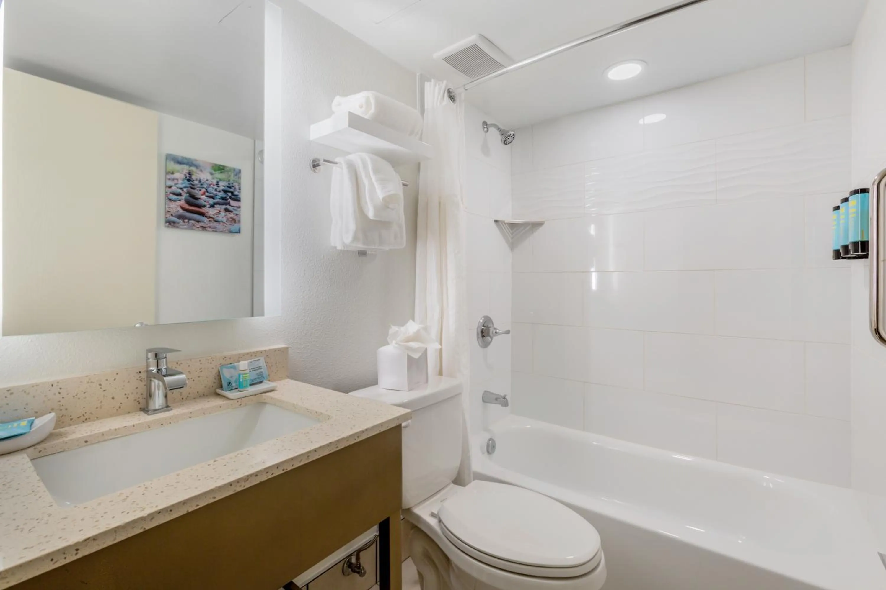 Shower in Aiden by Best Western Sedona