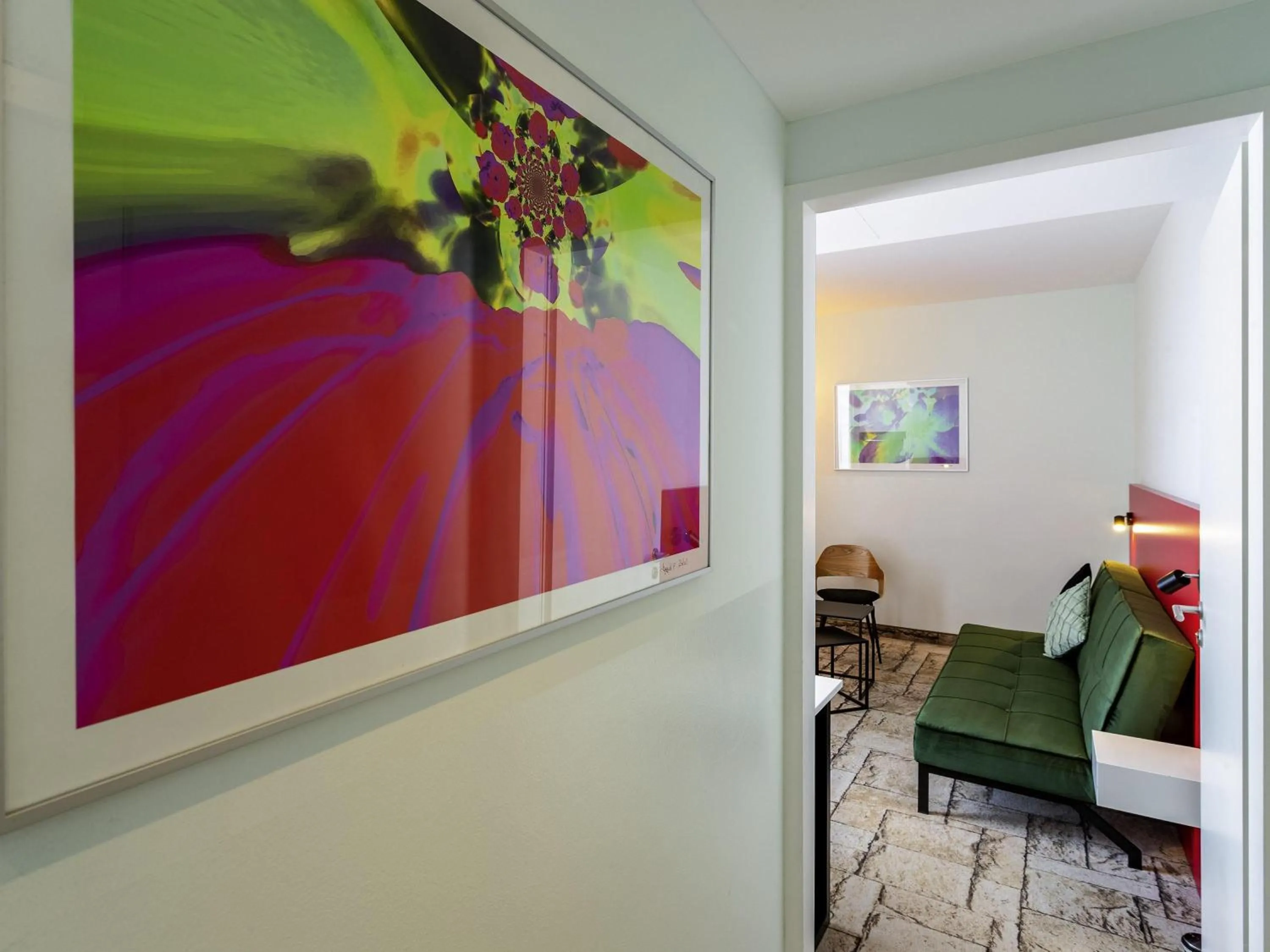 Bedroom in ibis Styles Karlsruhe Ettlingen