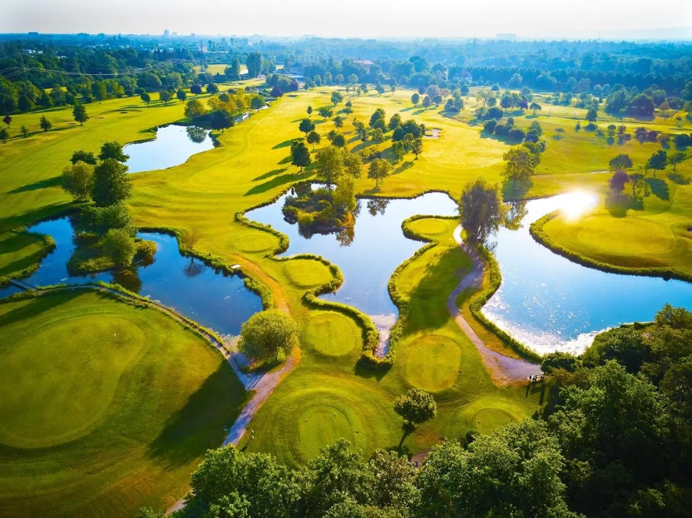 Golfcourse in ibis Styles Karlsruhe Ettlingen