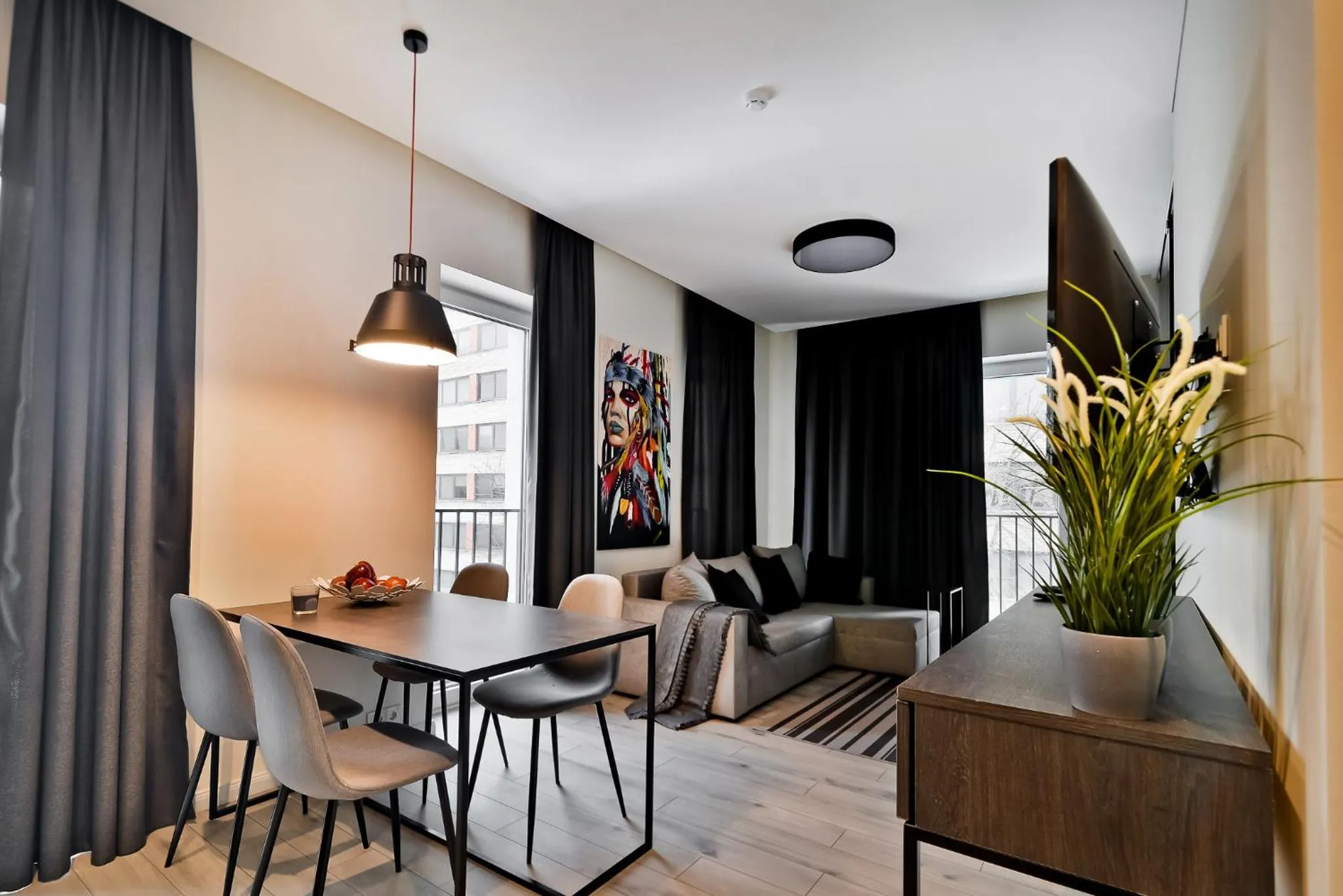 Living room in City Center Loft 2