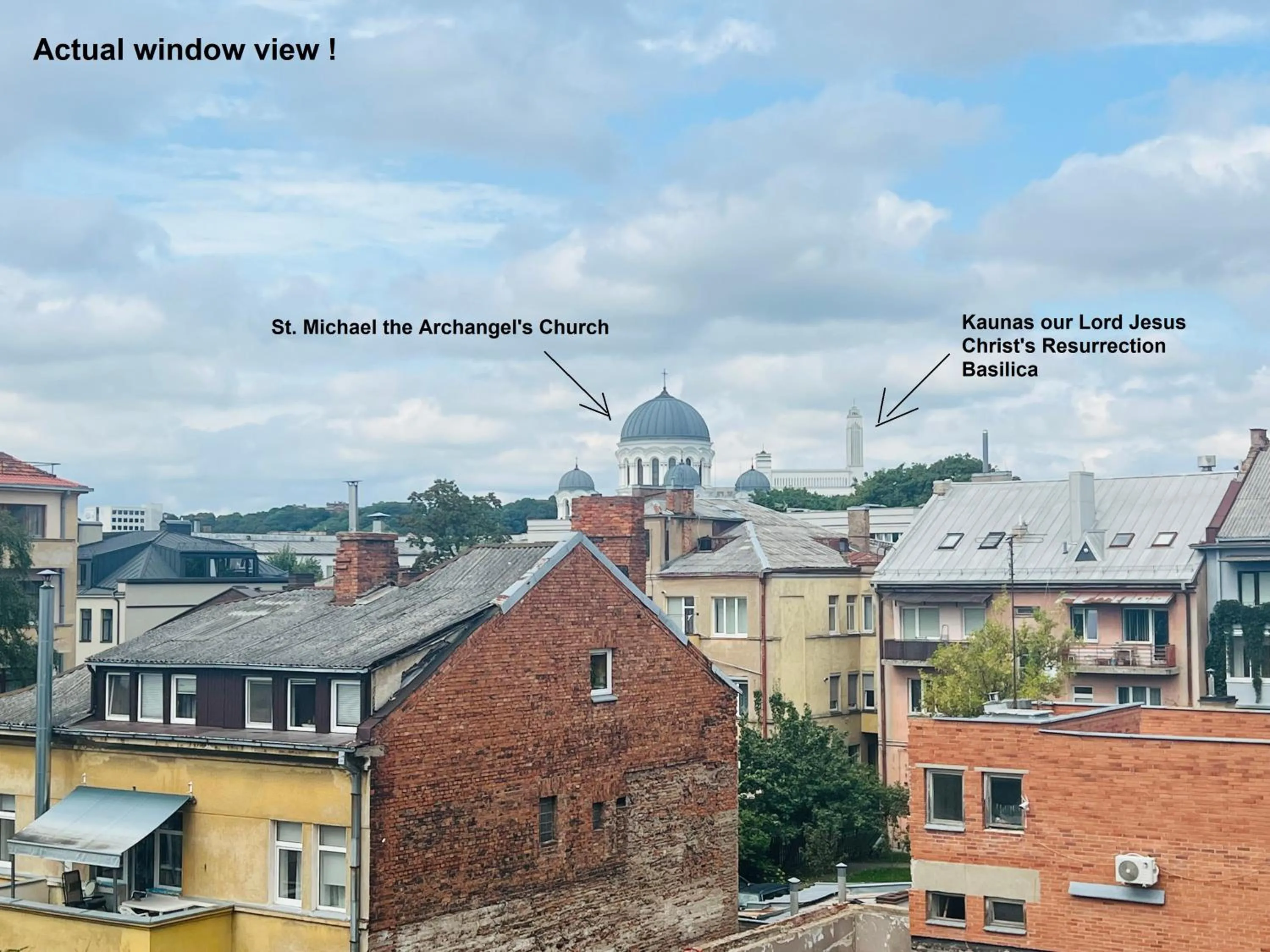 Bird's eye view in City Center Loft 2