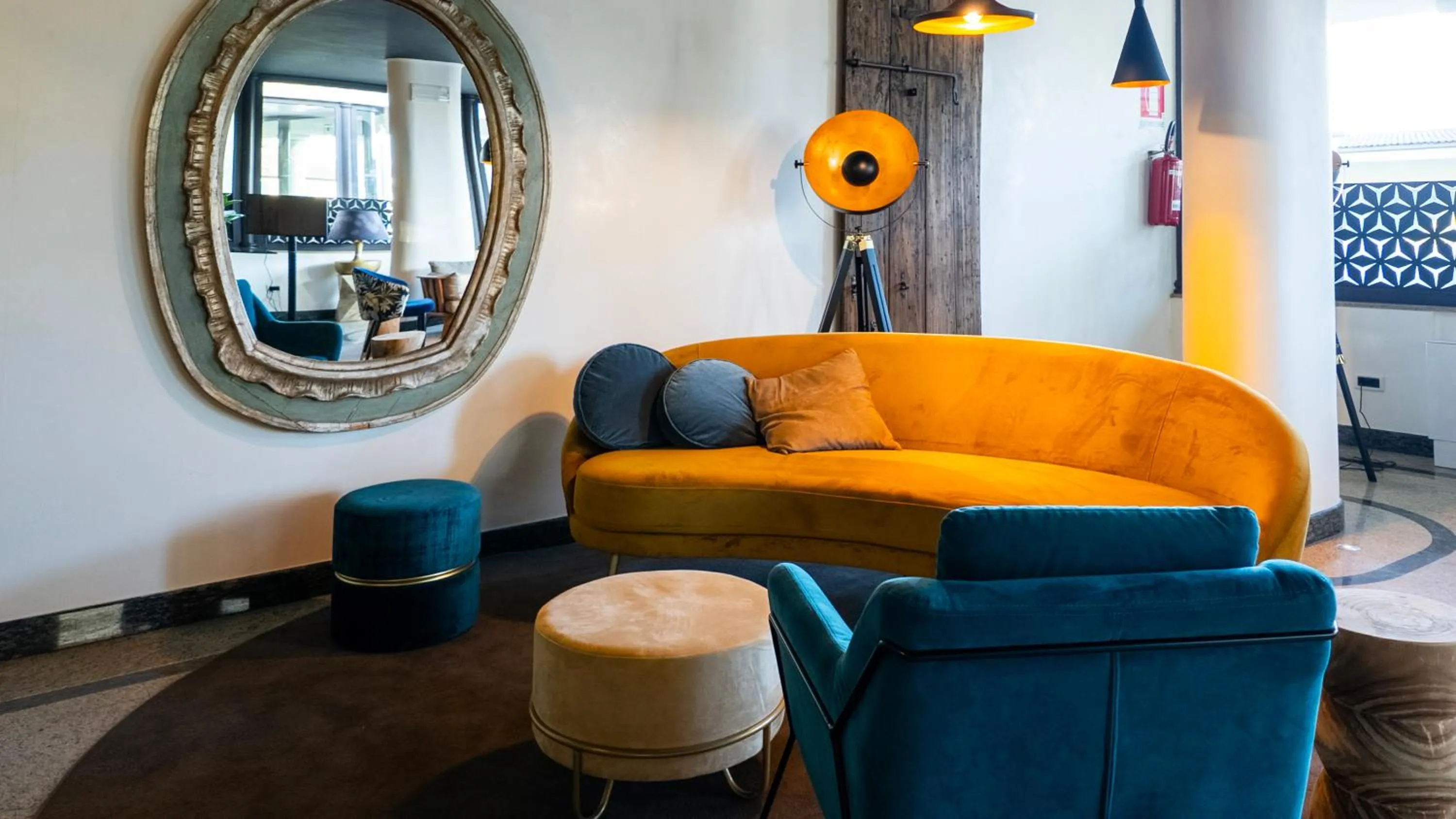 Lobby or reception in Gardone Palace Hotel