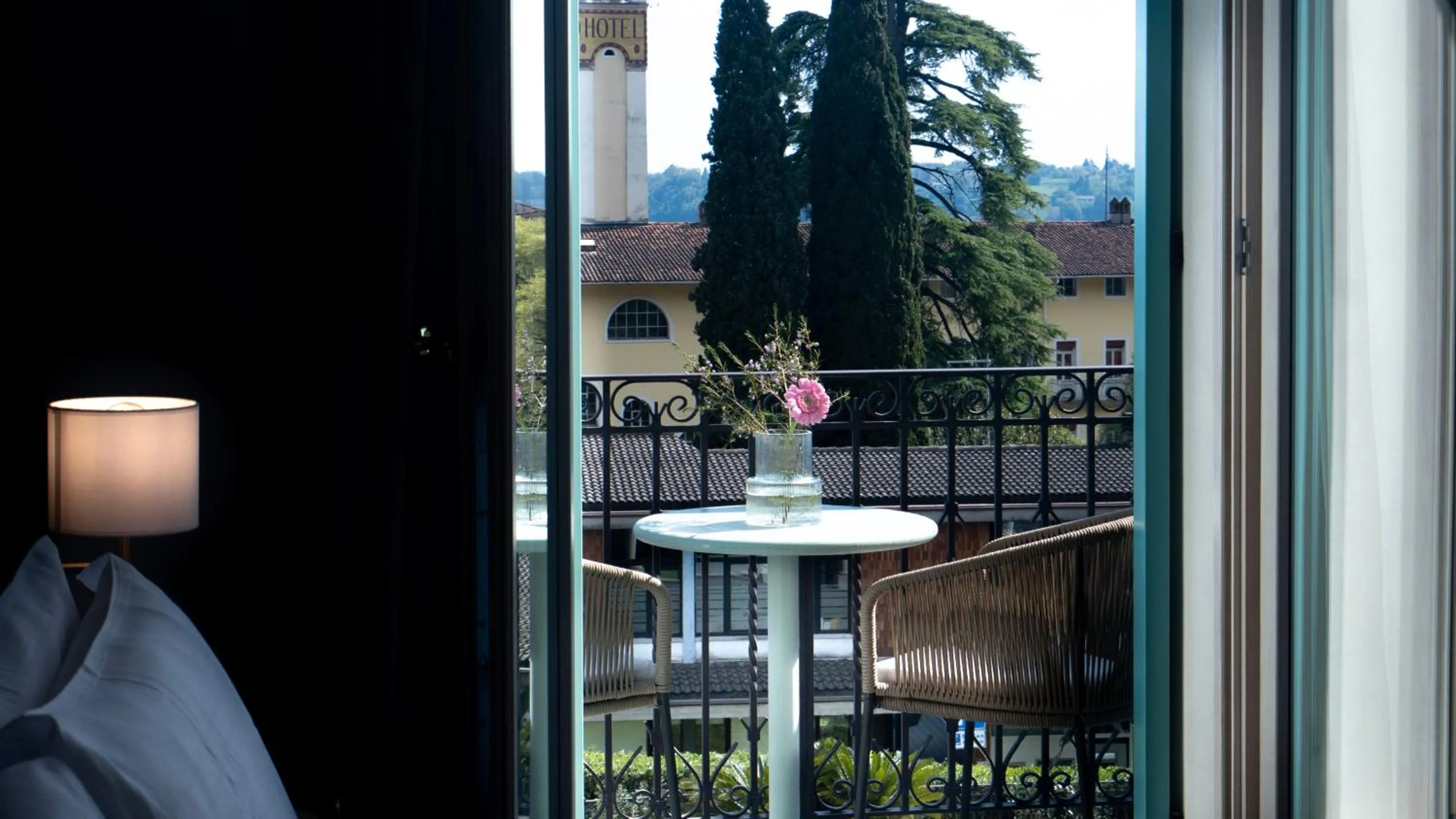 Balcony/Terrace in Gardone Palace Hotel