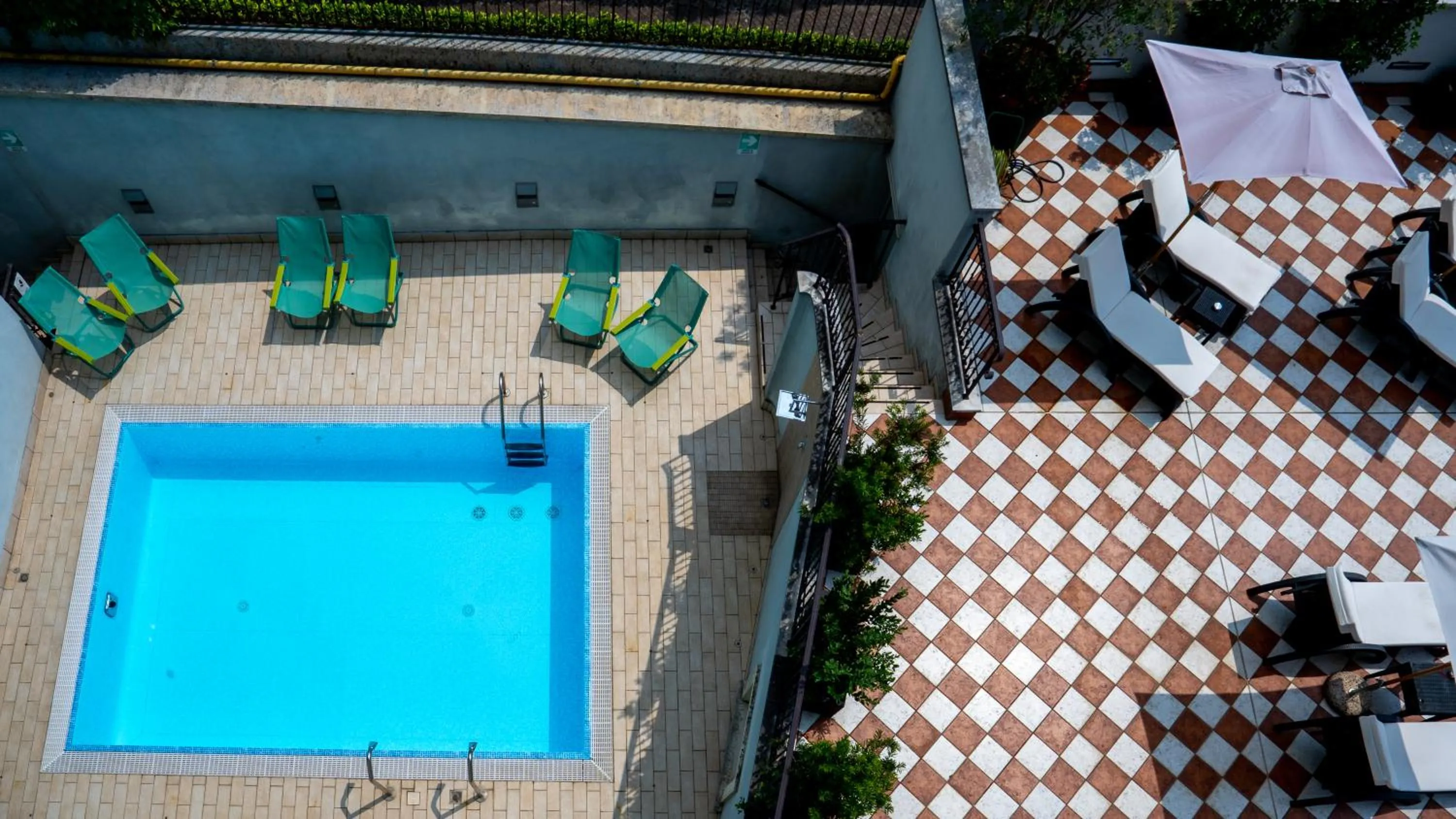Solarium in Gardone Palace Hotel