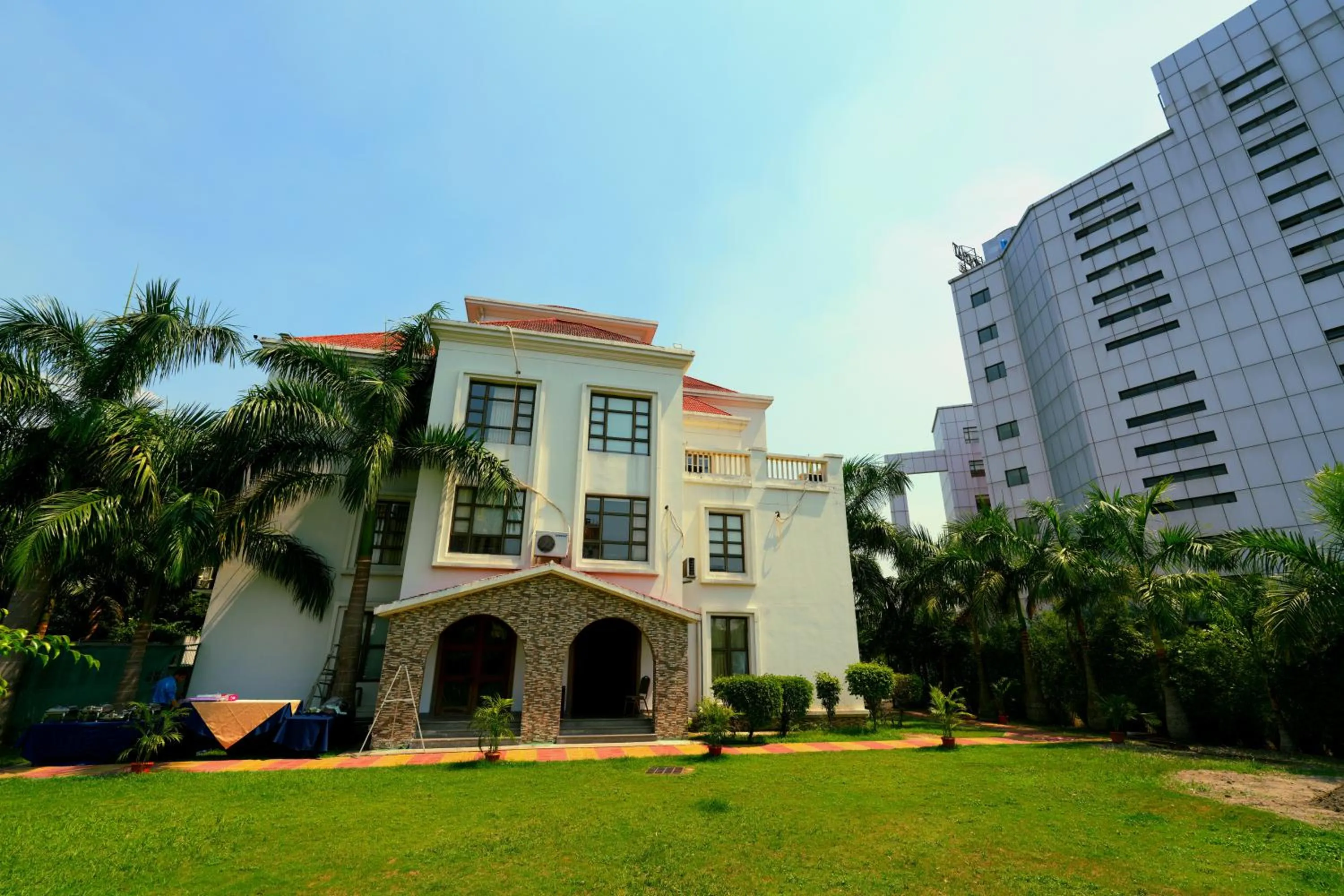 Property building in Aristocrat Hotel, New Town, Kolkata