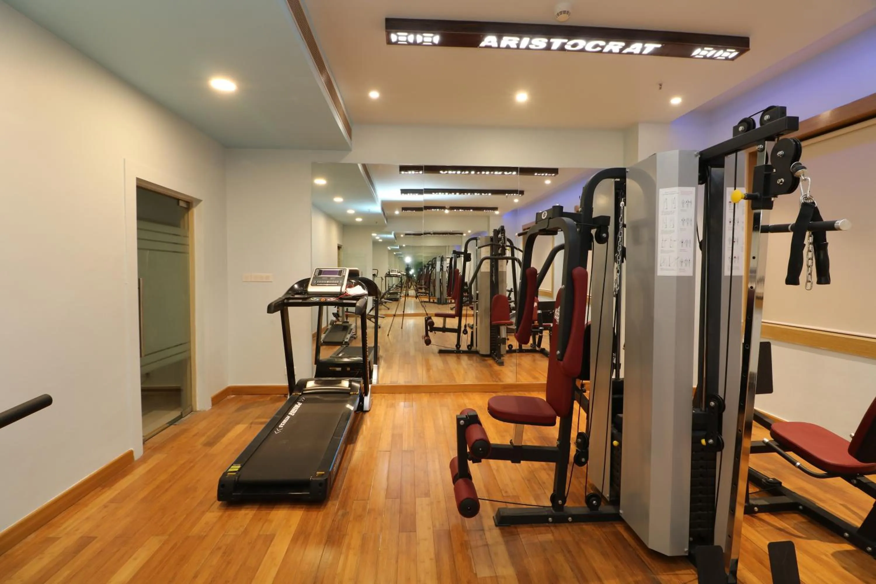 Fitness centre/facilities in Aristocrat Hotel, New Town, Kolkata