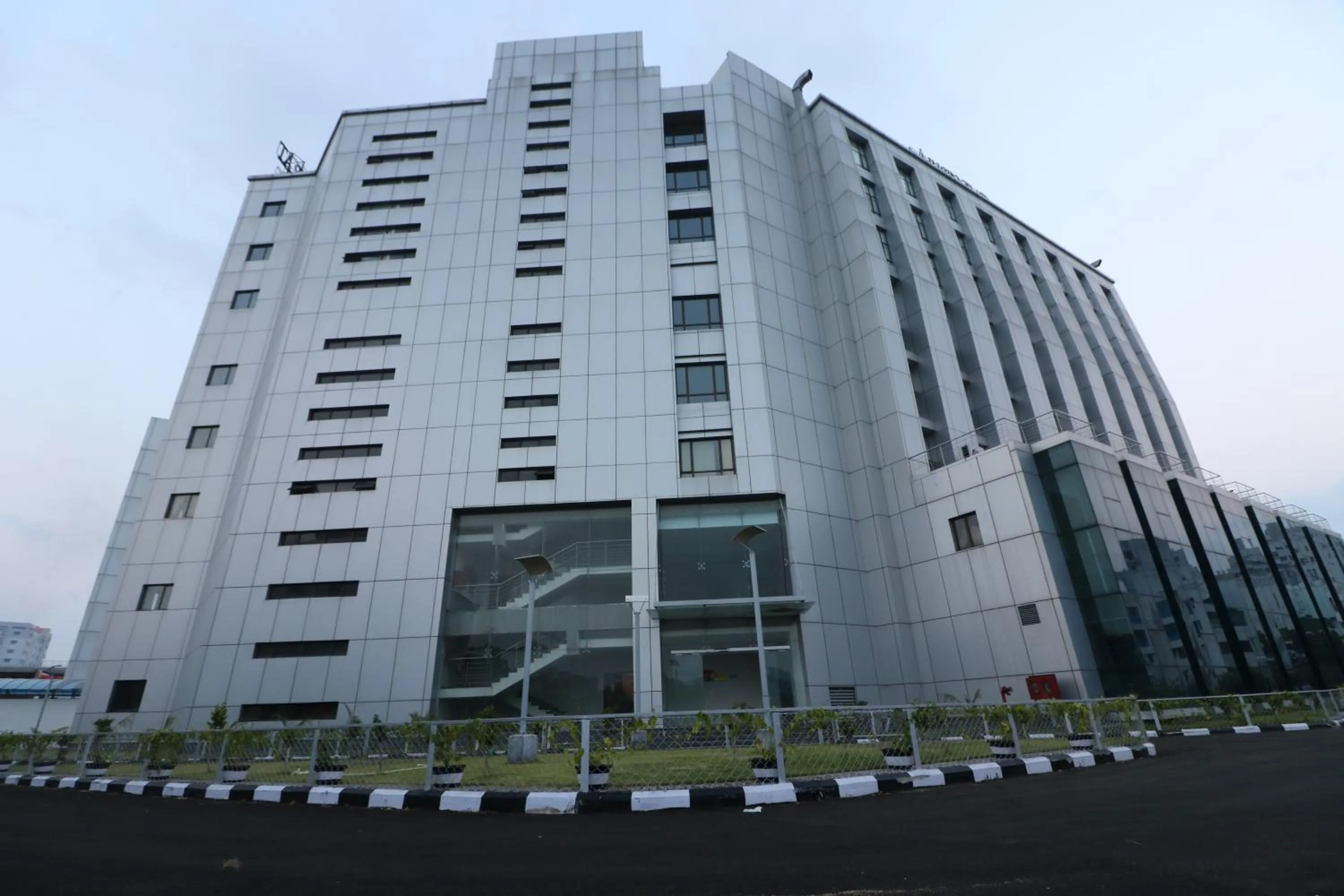 Property building in Aristocrat Hotel, New Town, Kolkata