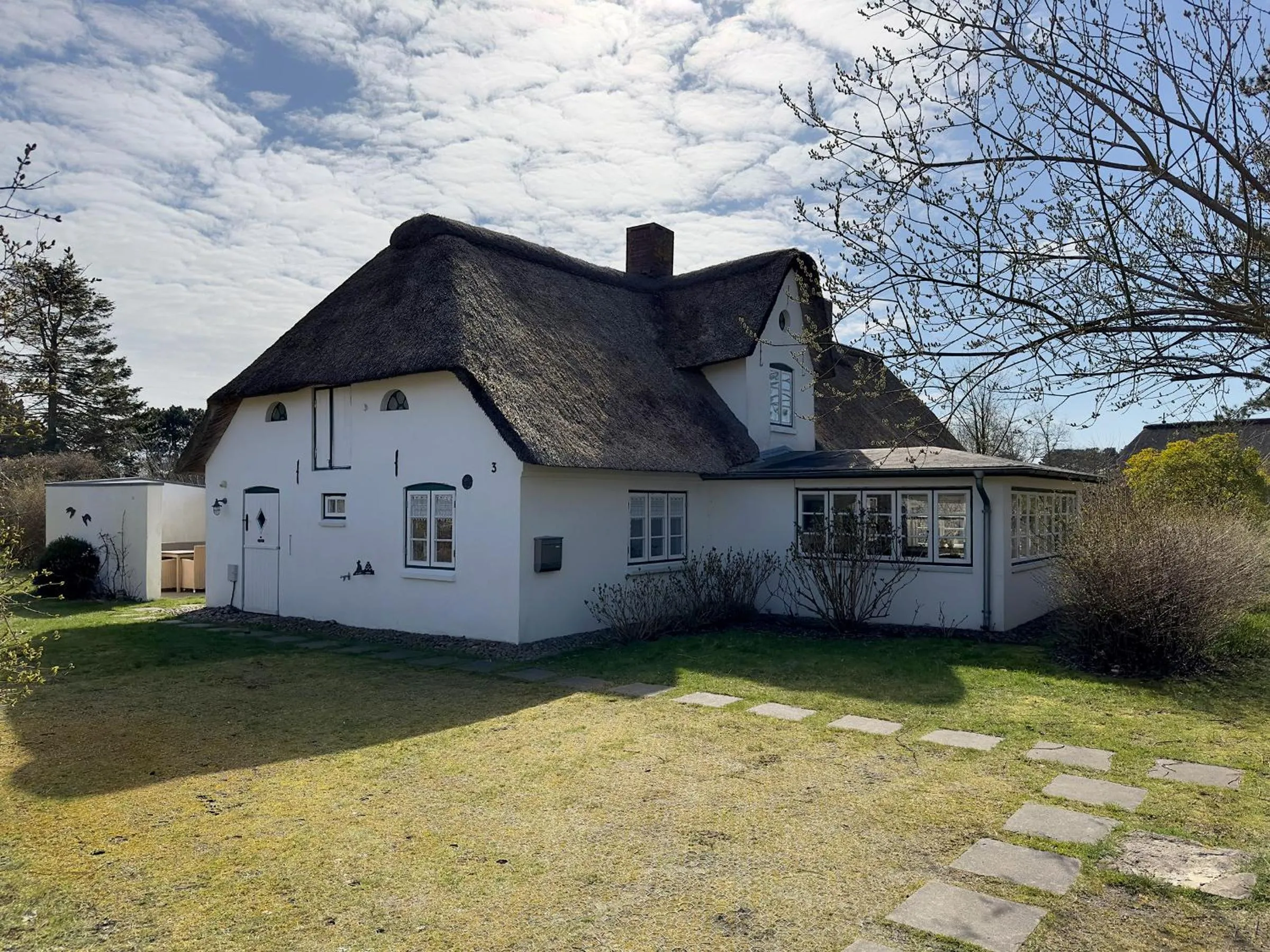 Friesenhaus Amrum Friesenhaushälfte *Hommelkasche*