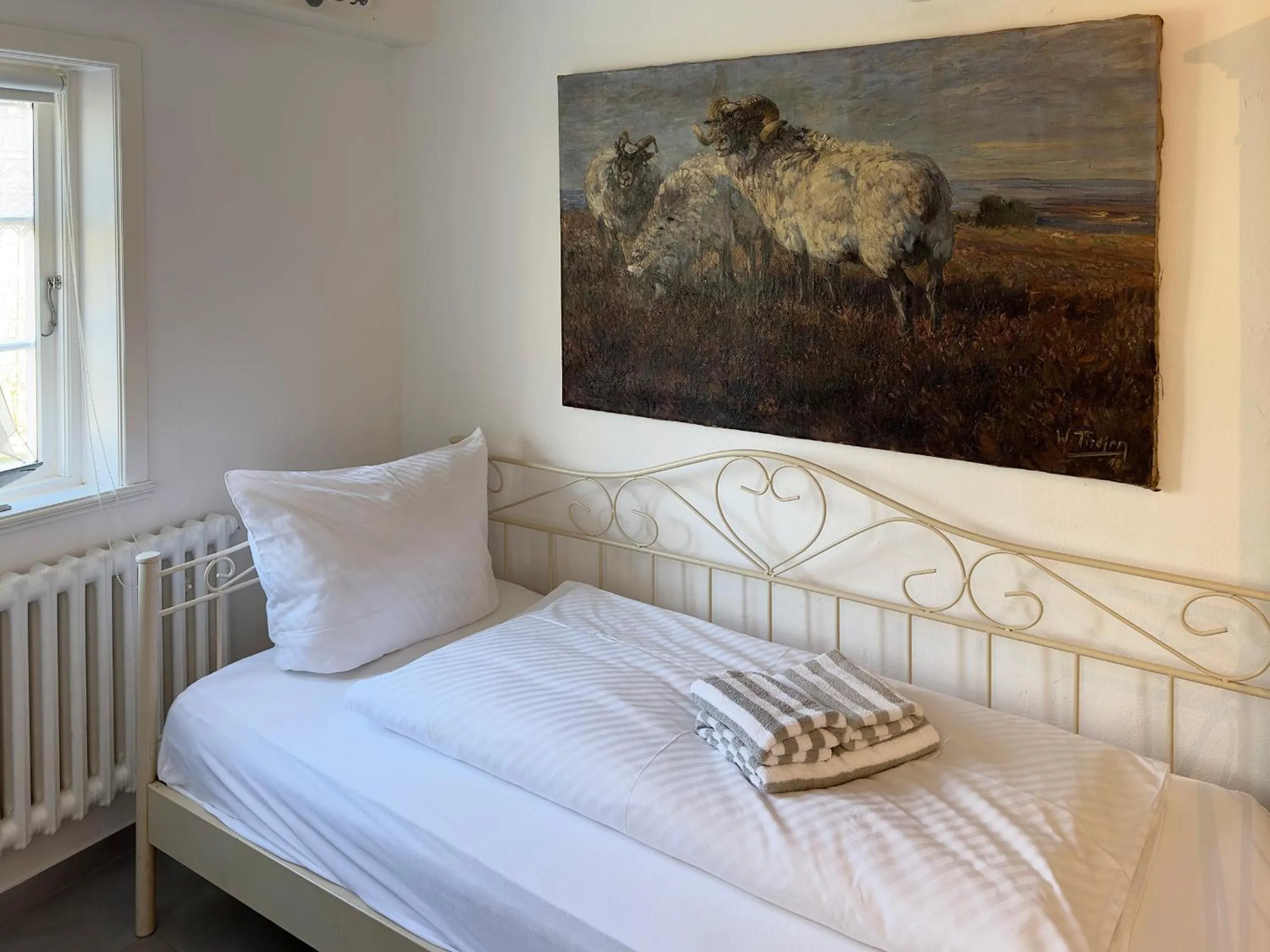 Bed in Friesenhaus Amrum Friesenhaushälfte *Hommelkasche*