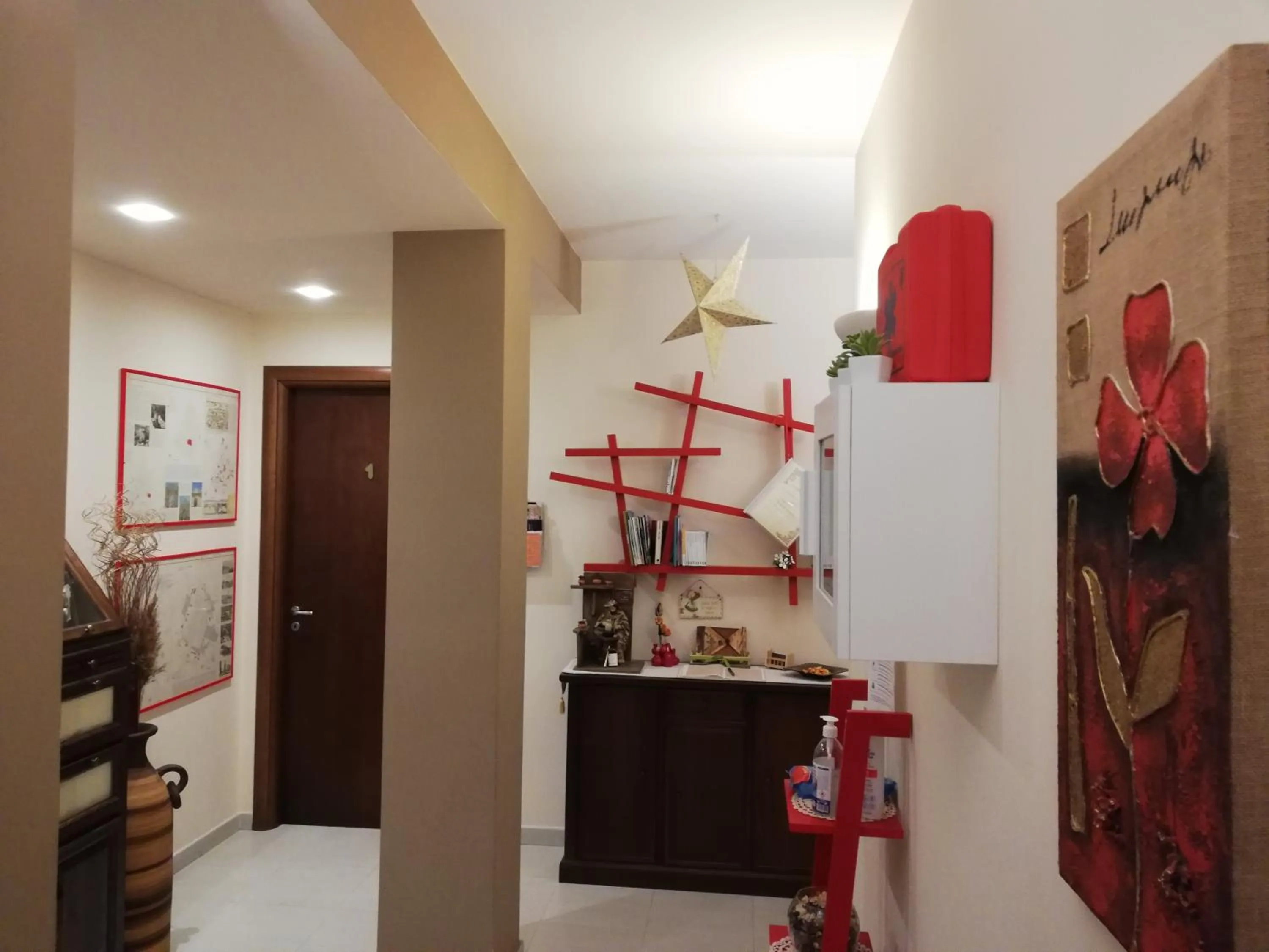 Lobby or reception in B&B Li Figuli