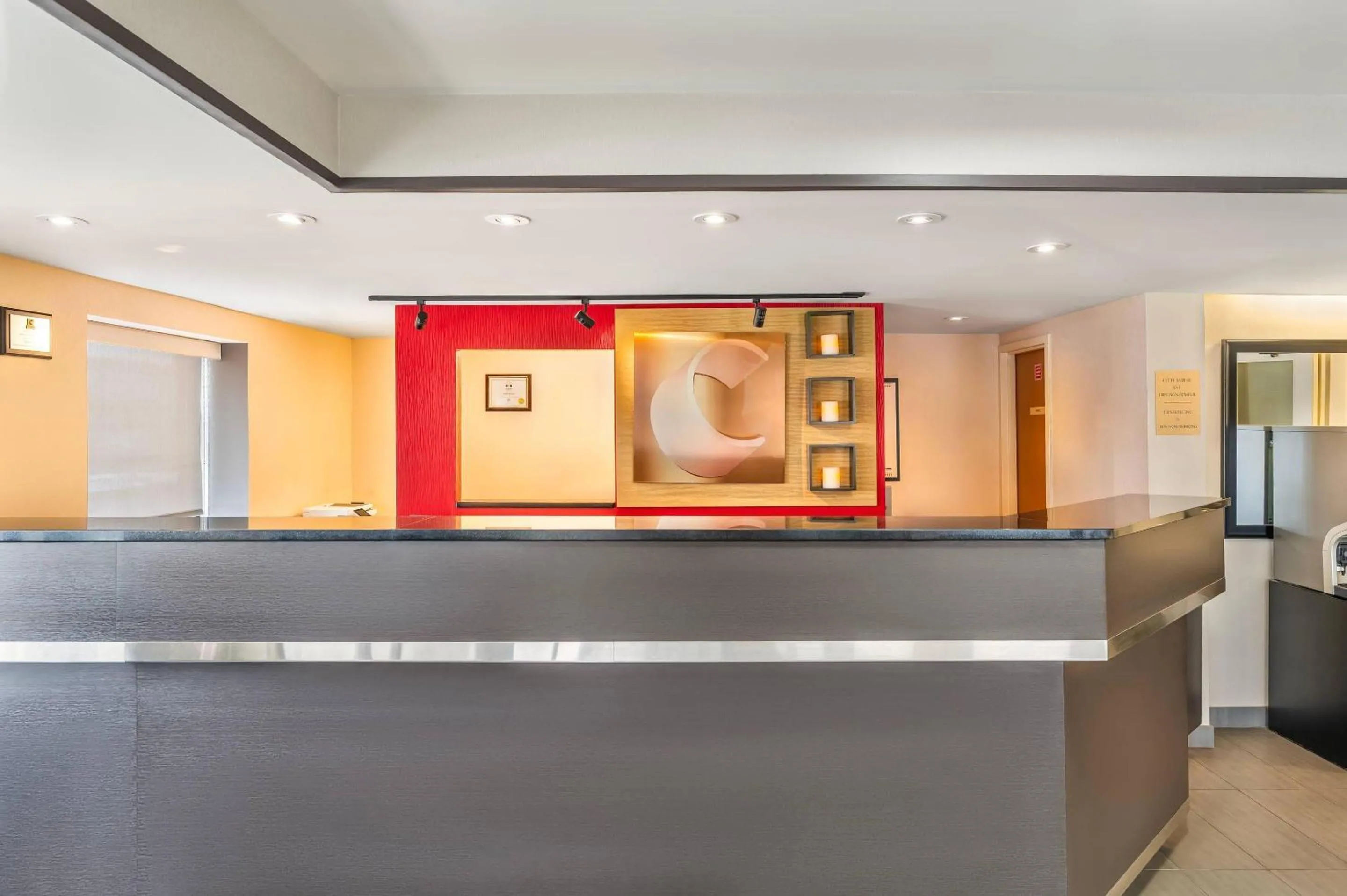 Lobby or reception in Comfort Inn