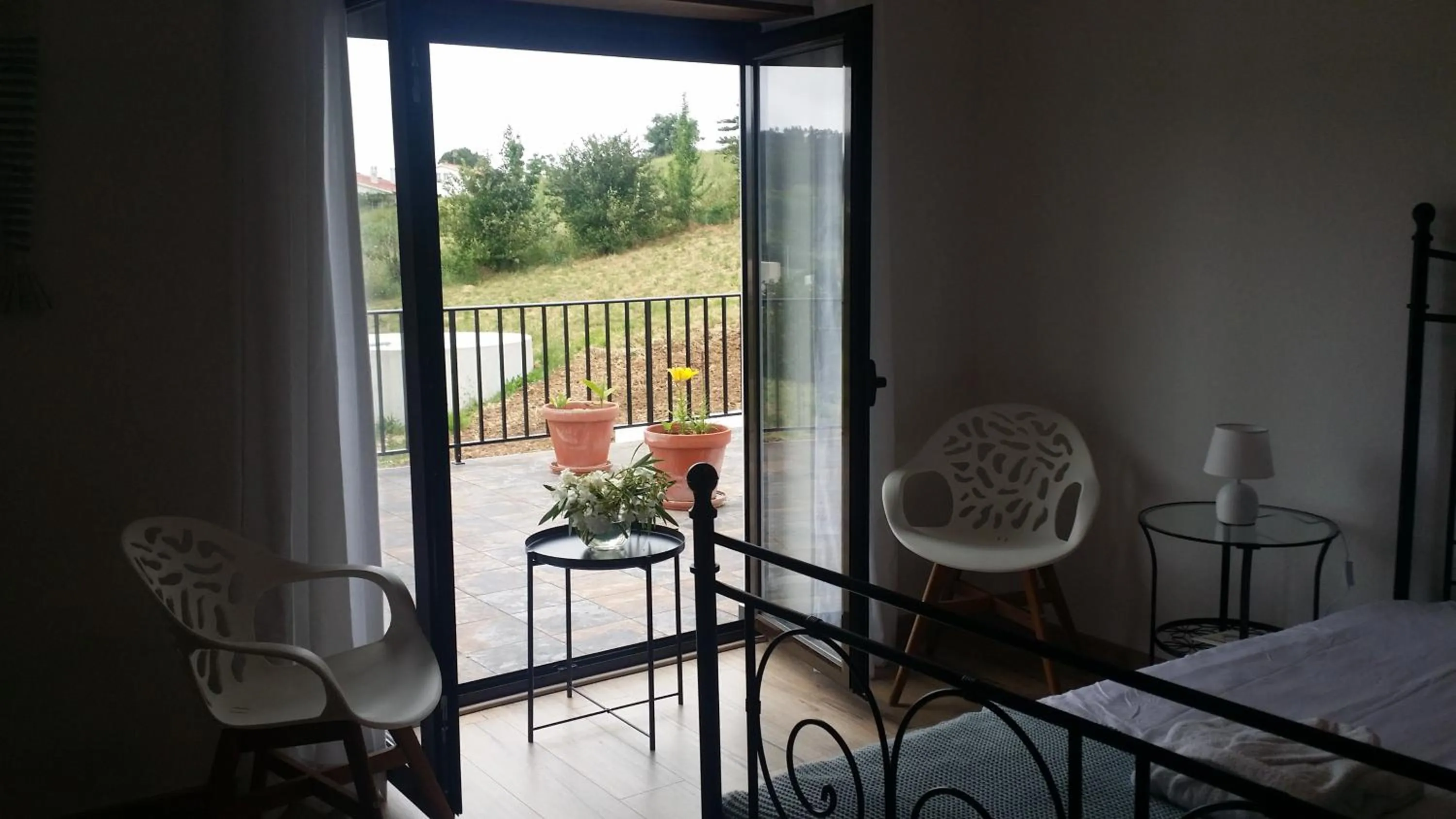Balcony/Terrace in BB Silvercoast Casa das Flores