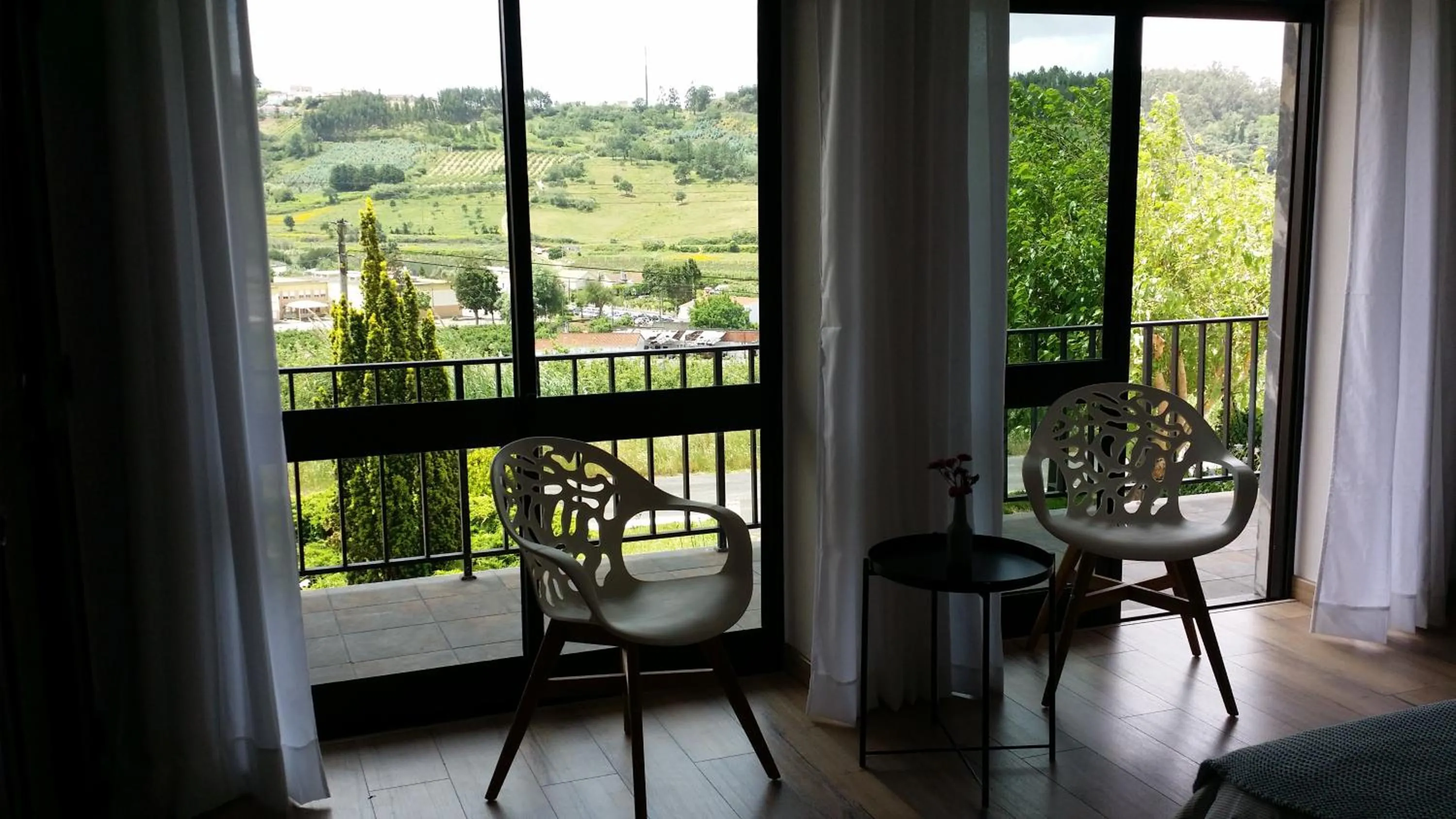 Balcony/Terrace in BB Silvercoast Casa das Flores