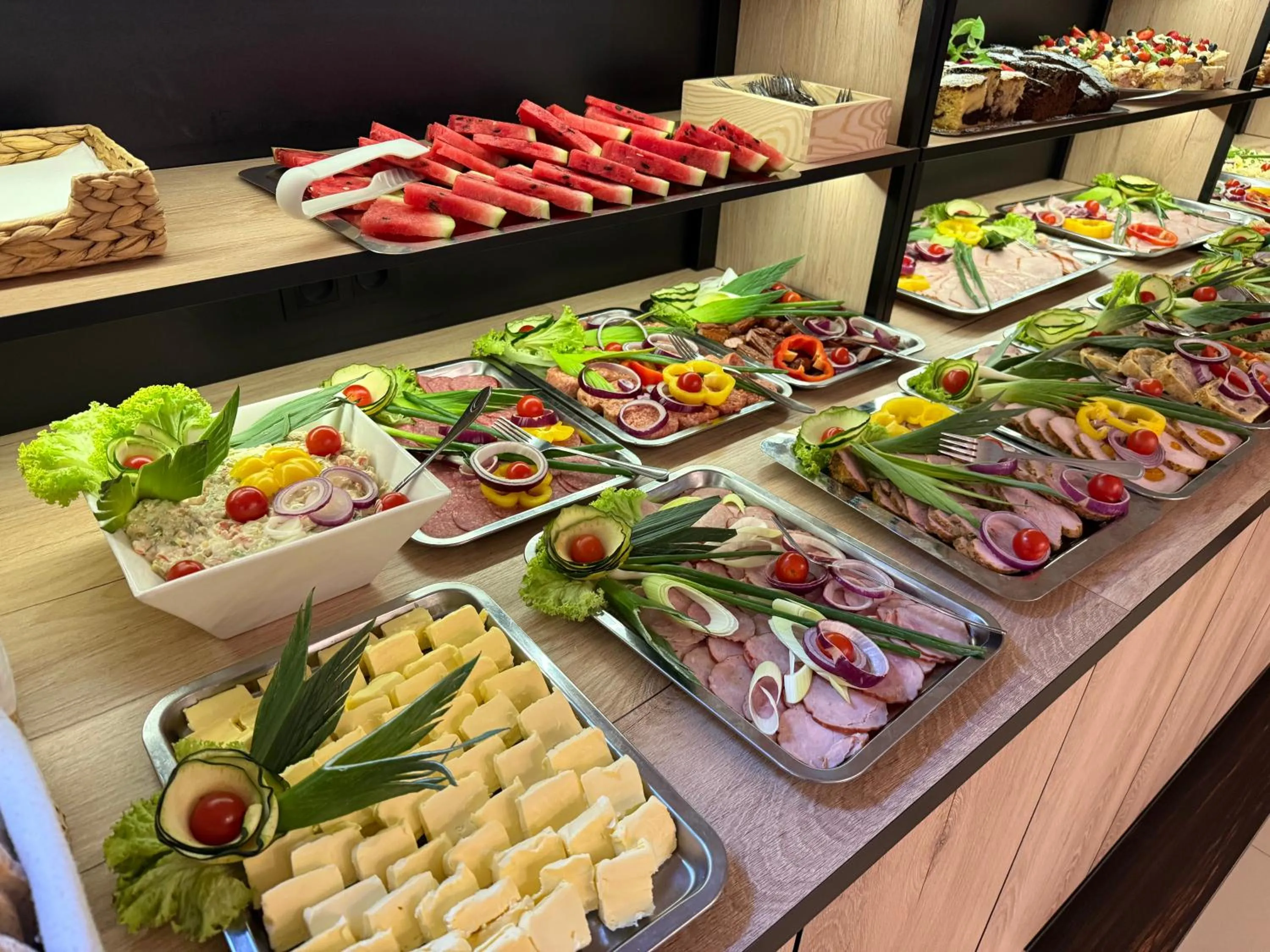 Buffet breakfast in Baltic Sun SPA