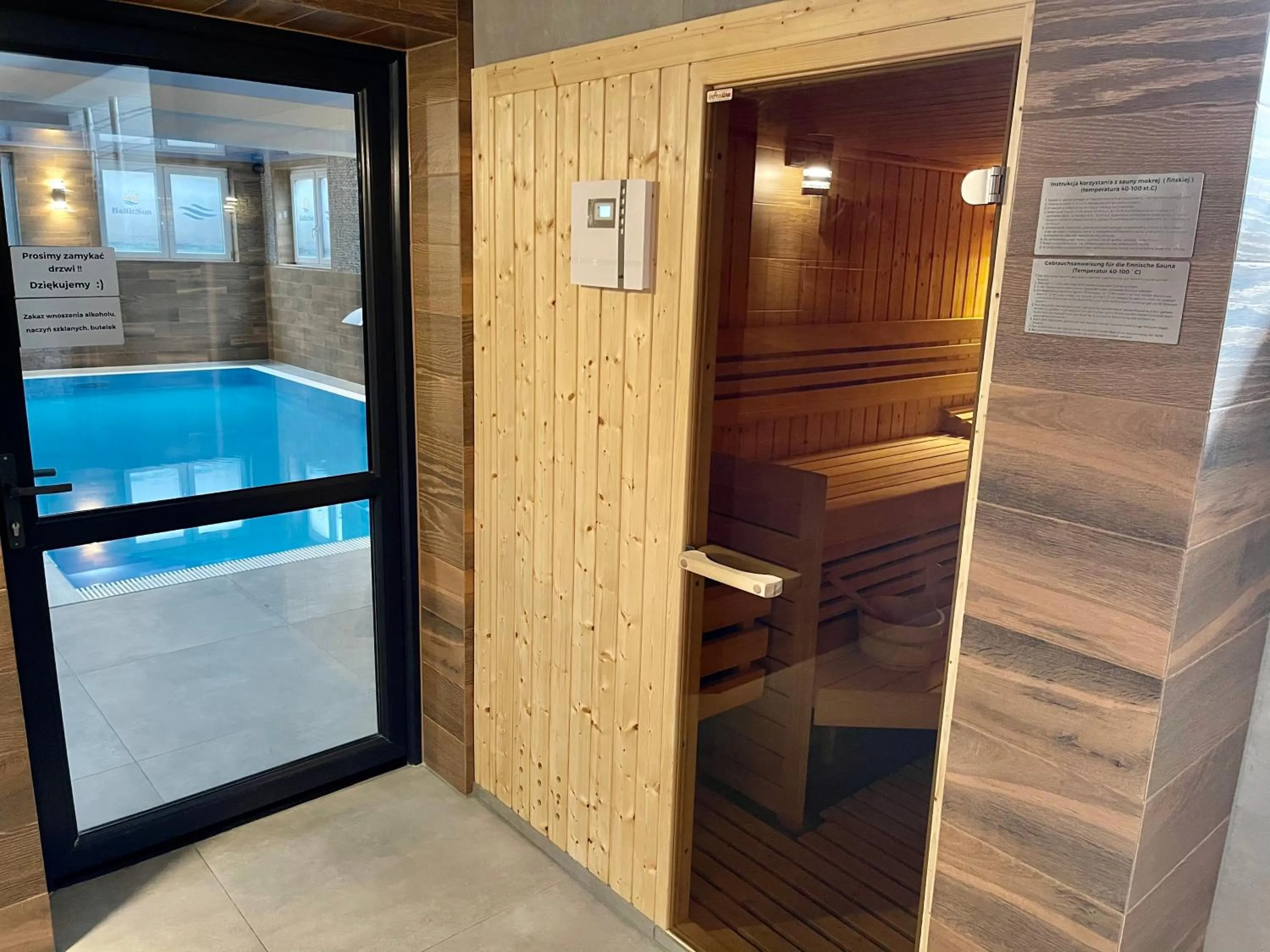 Swimming pool in Baltic Sun SPA