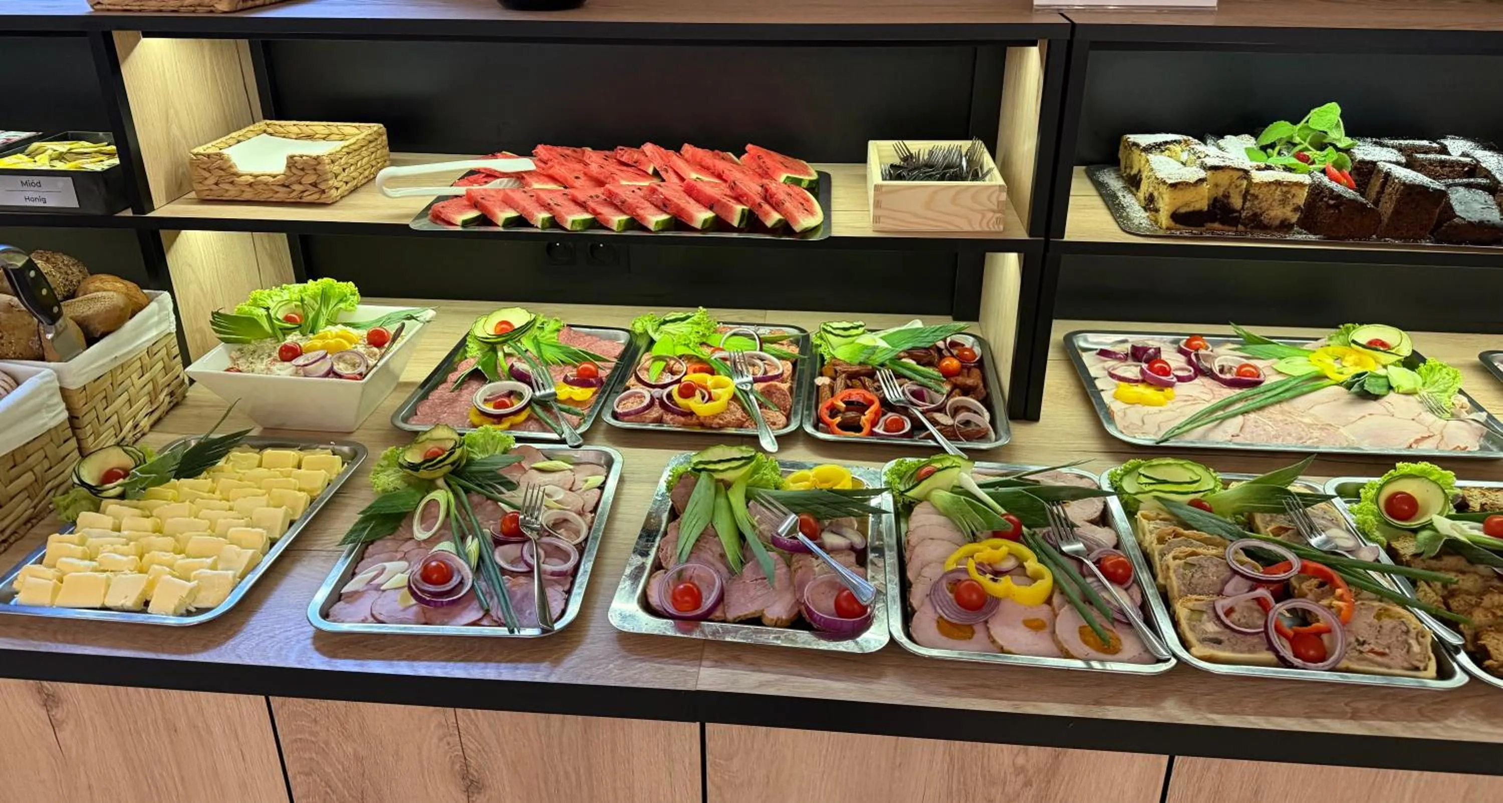 Buffet breakfast in Baltic Sun SPA