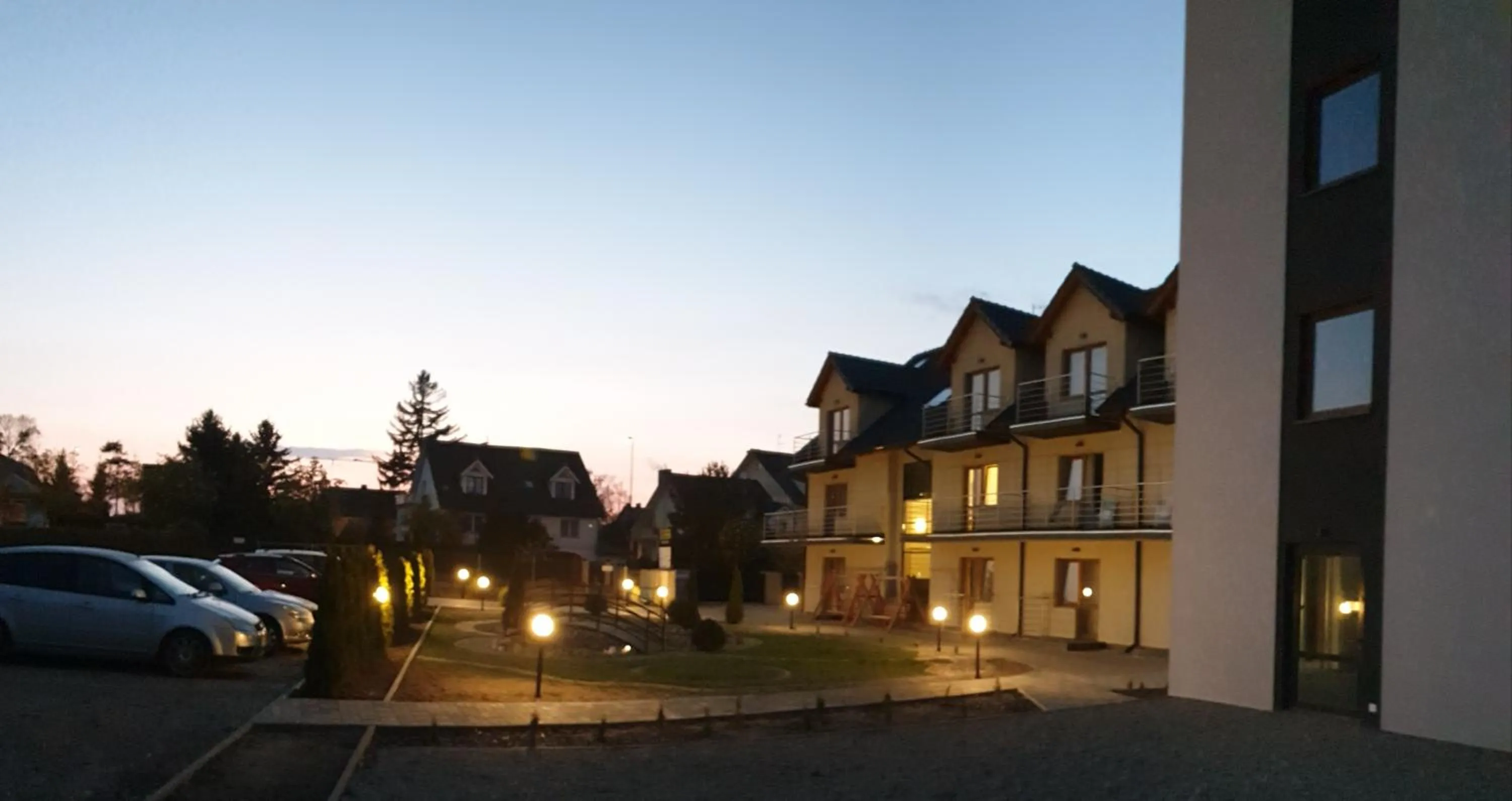 Parking in Baltic Sun SPA